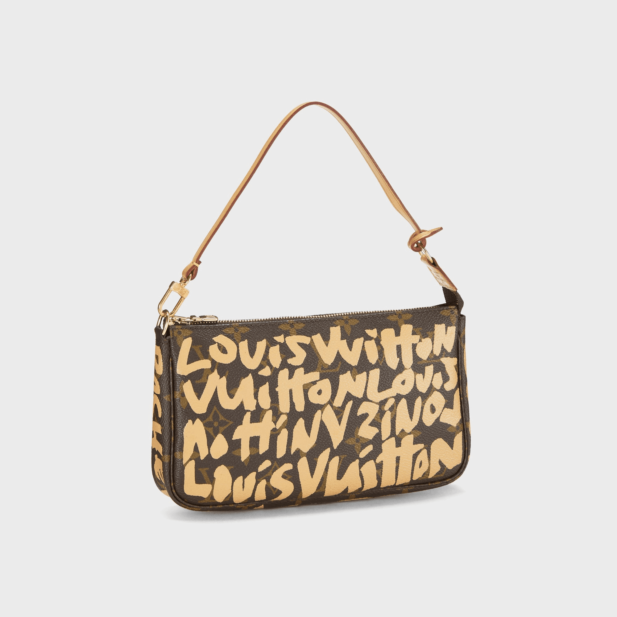 WGACA Louis Vuitton Sprouse Pochette Accessoires V2 - Beige — Image 3