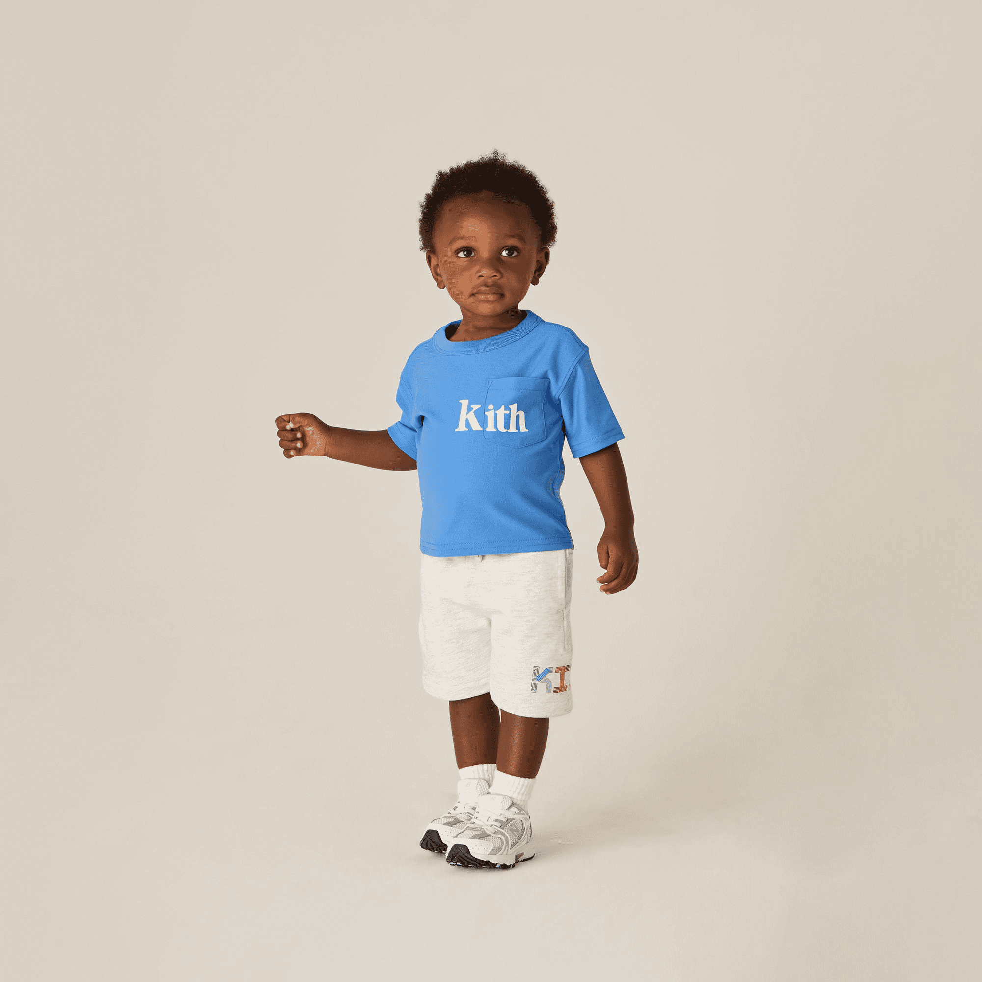 Kith Baby Quinn II Tee - Marina — Image 5