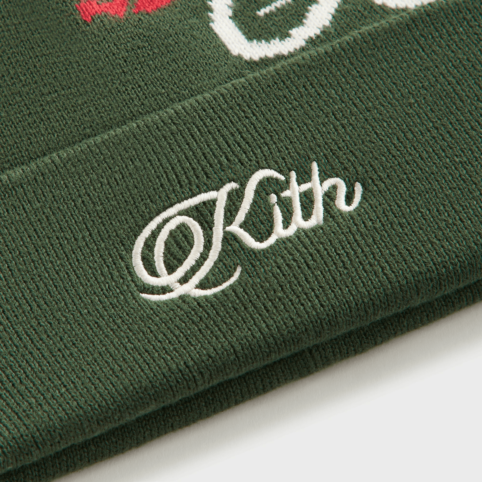 Kith Kids Mia Jacquard Beanie - Stadium — Image 2
