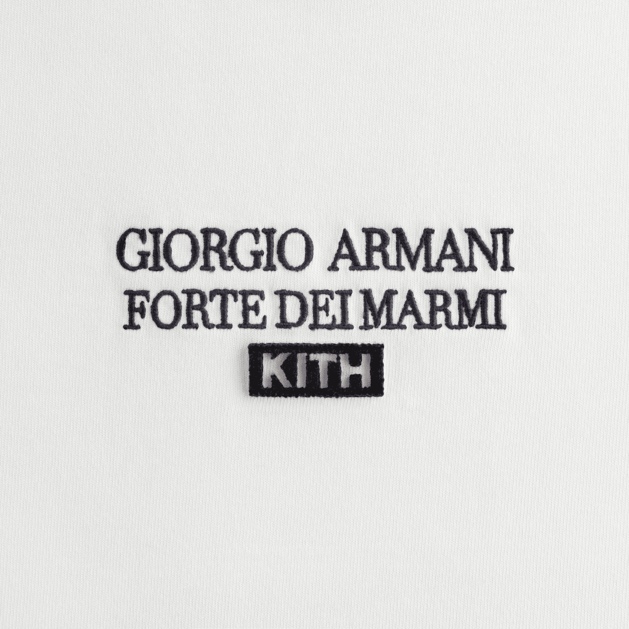 Giorgio Armani & Kith Women Forte Dei Marmi Mulberry Tee - White — Image 3