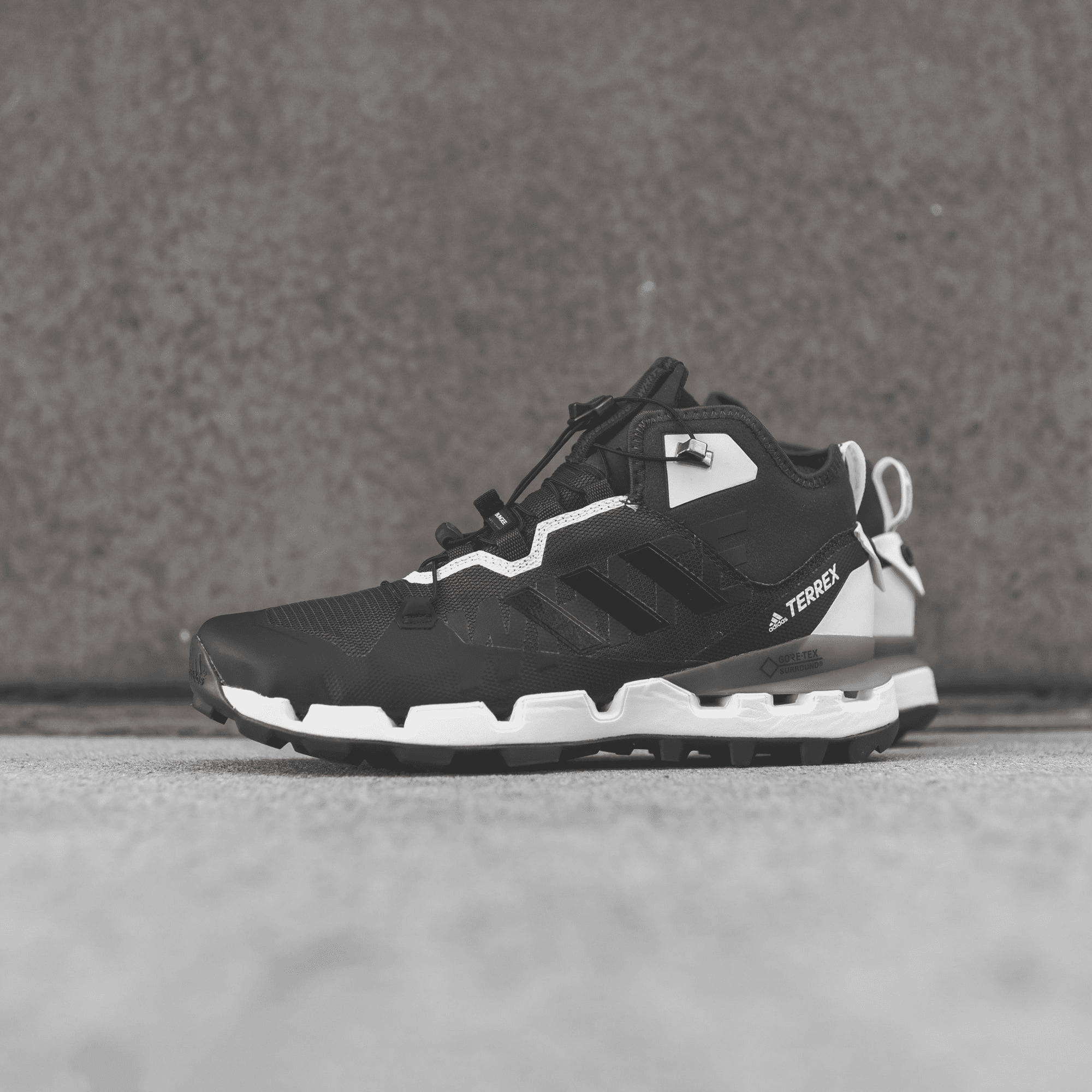 adidas Consortium x White Mountaineering Terrex Fast - Black / White — Image 5