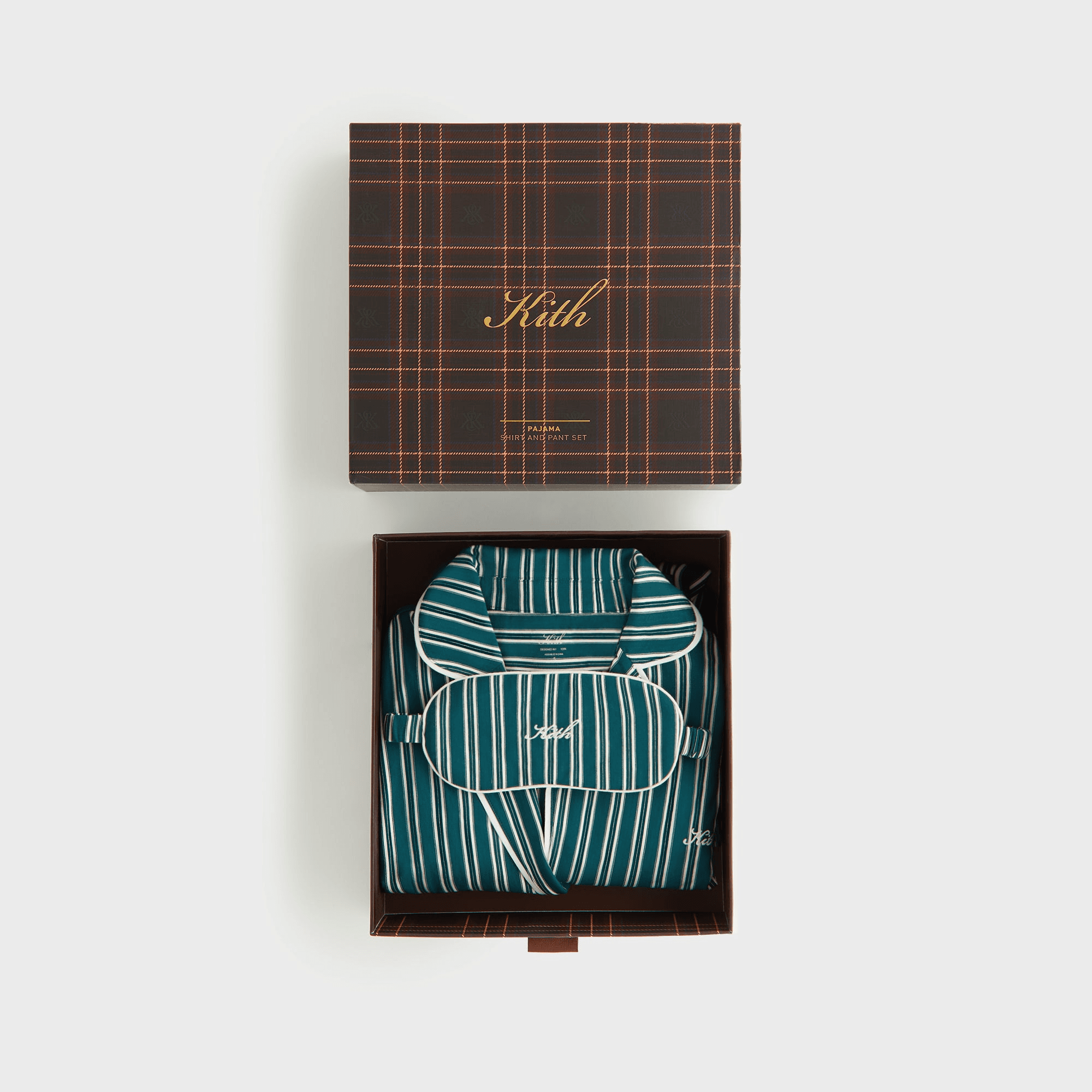 Kith Women Striped Pajama Set - Chronicle — Image 6