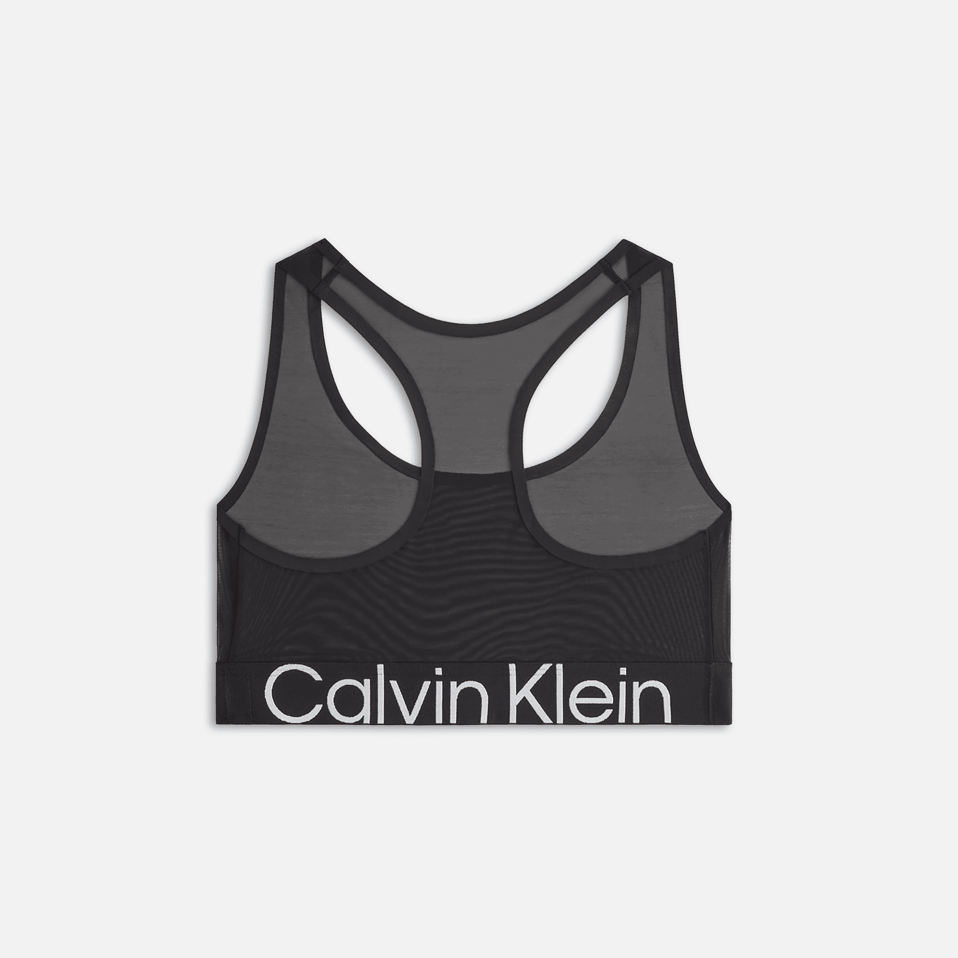 Kith Women for Calvin Klein Mesh Racerback - Black — Image 5