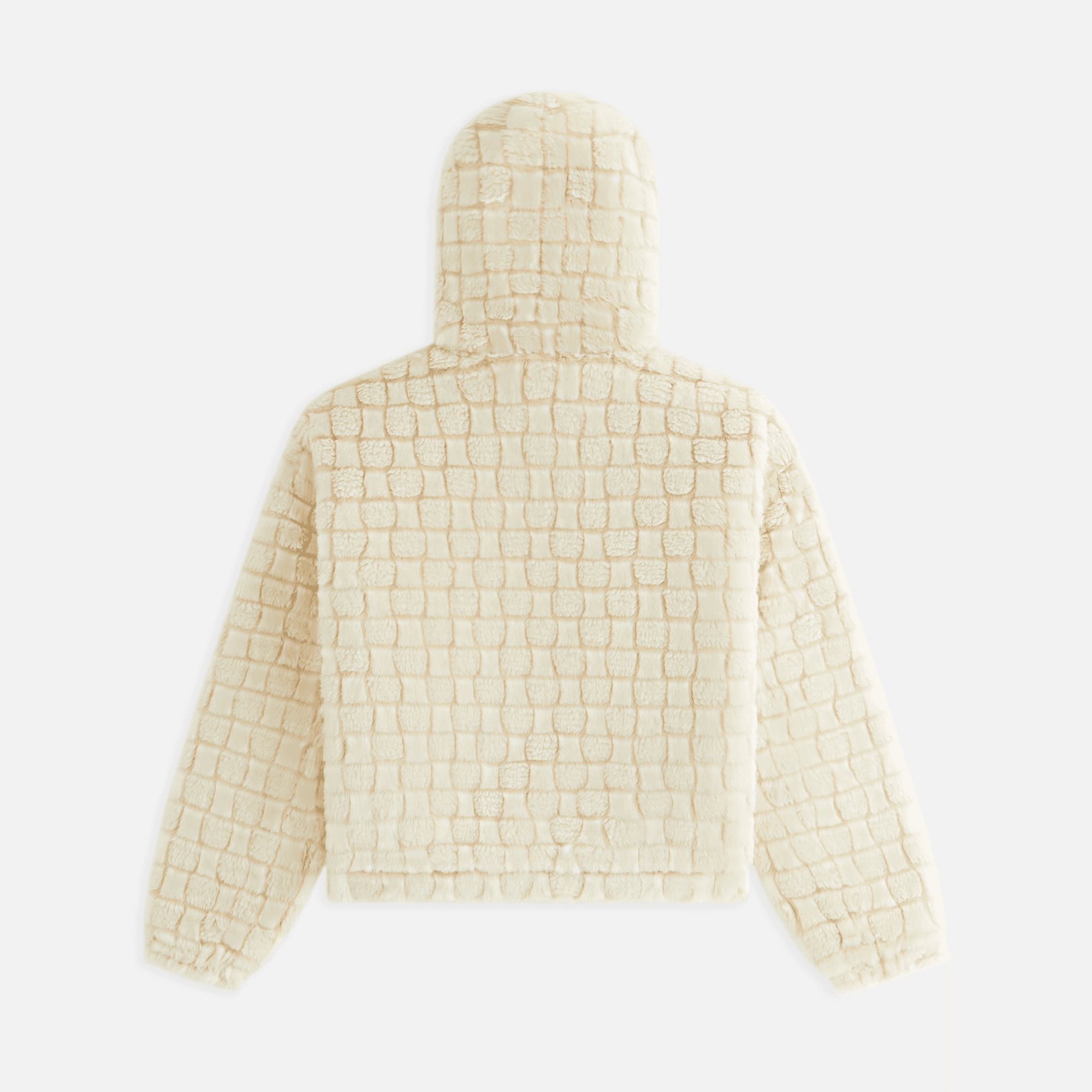 Kith Women Toshi Checked Teddy Bomber - Veil — Image 6