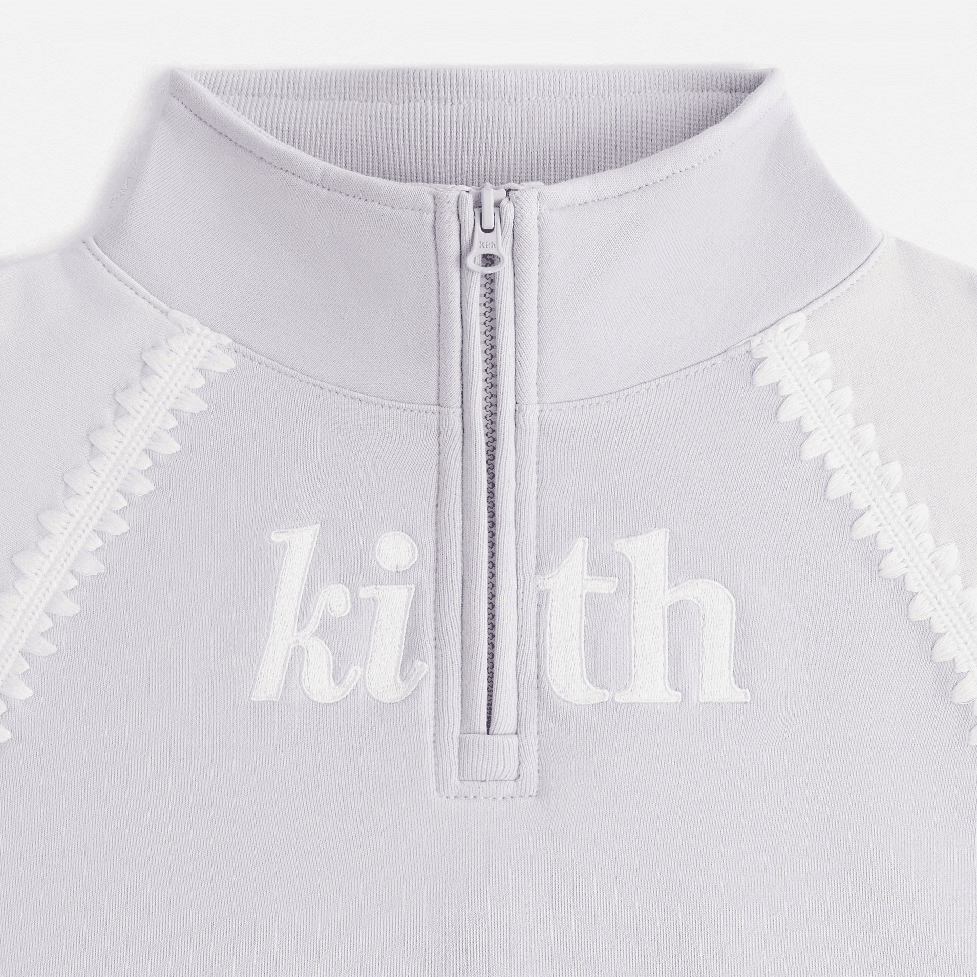 Kith Kids Color-Blocked Vale Fallon Quarter Zip - Echo — Image 3