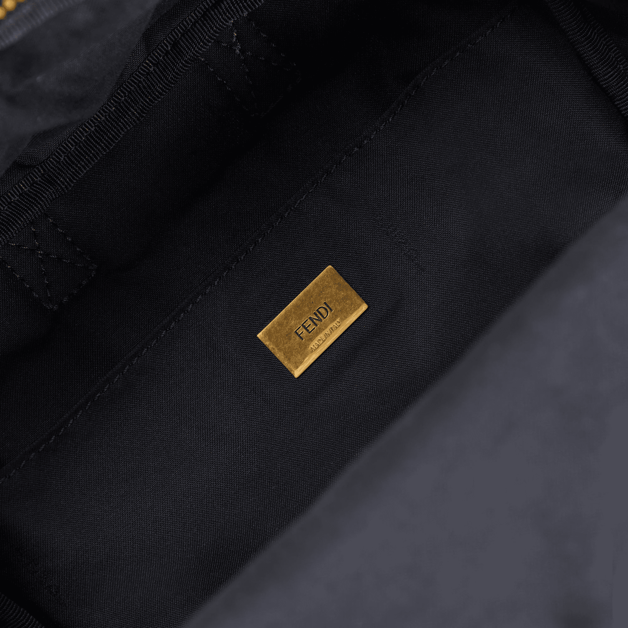 WGACA Fendi Nylon Logo Printed Backpack - Multi — Image 3