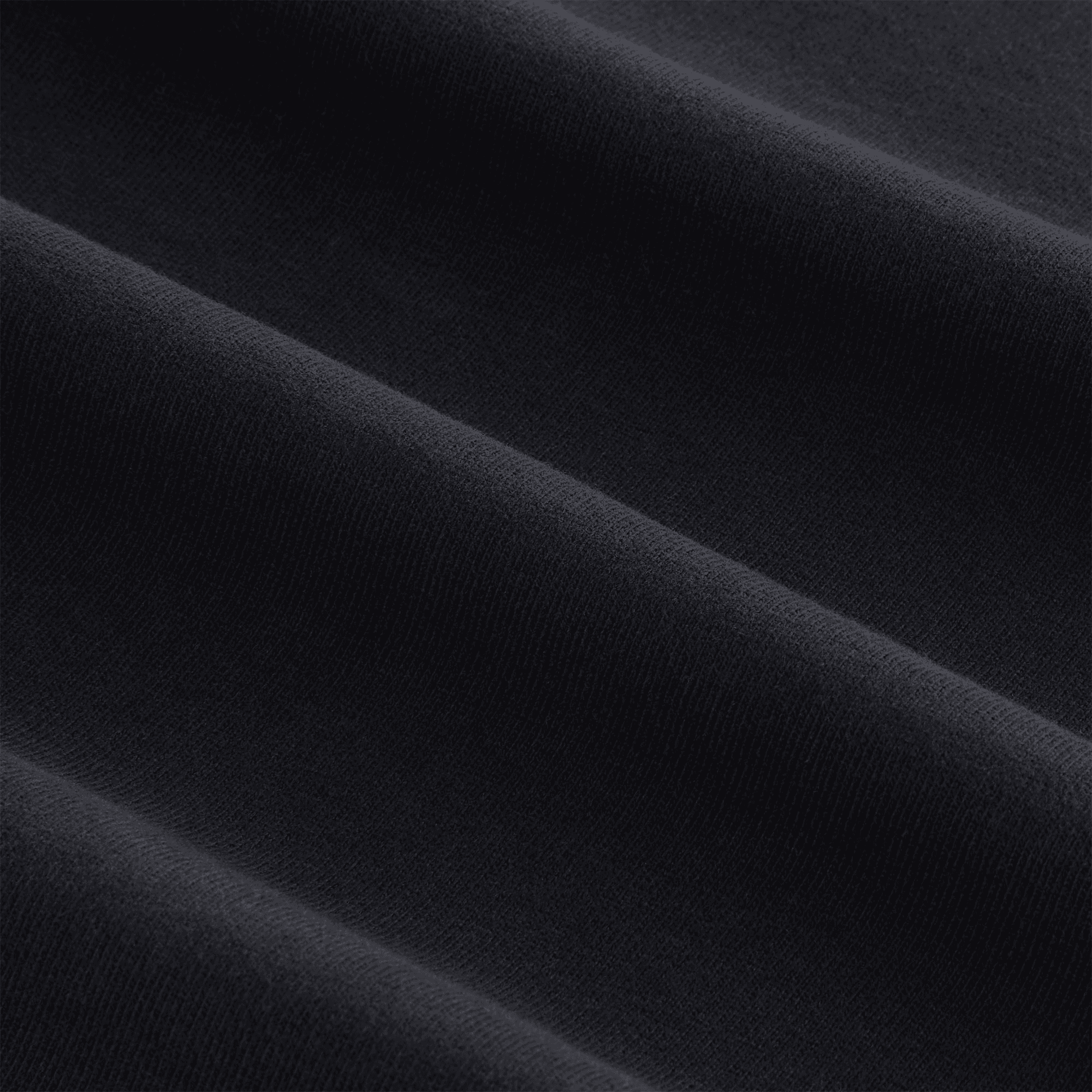 Kith Women Mockneck Vintage Sueded Tee - Black — Image 3