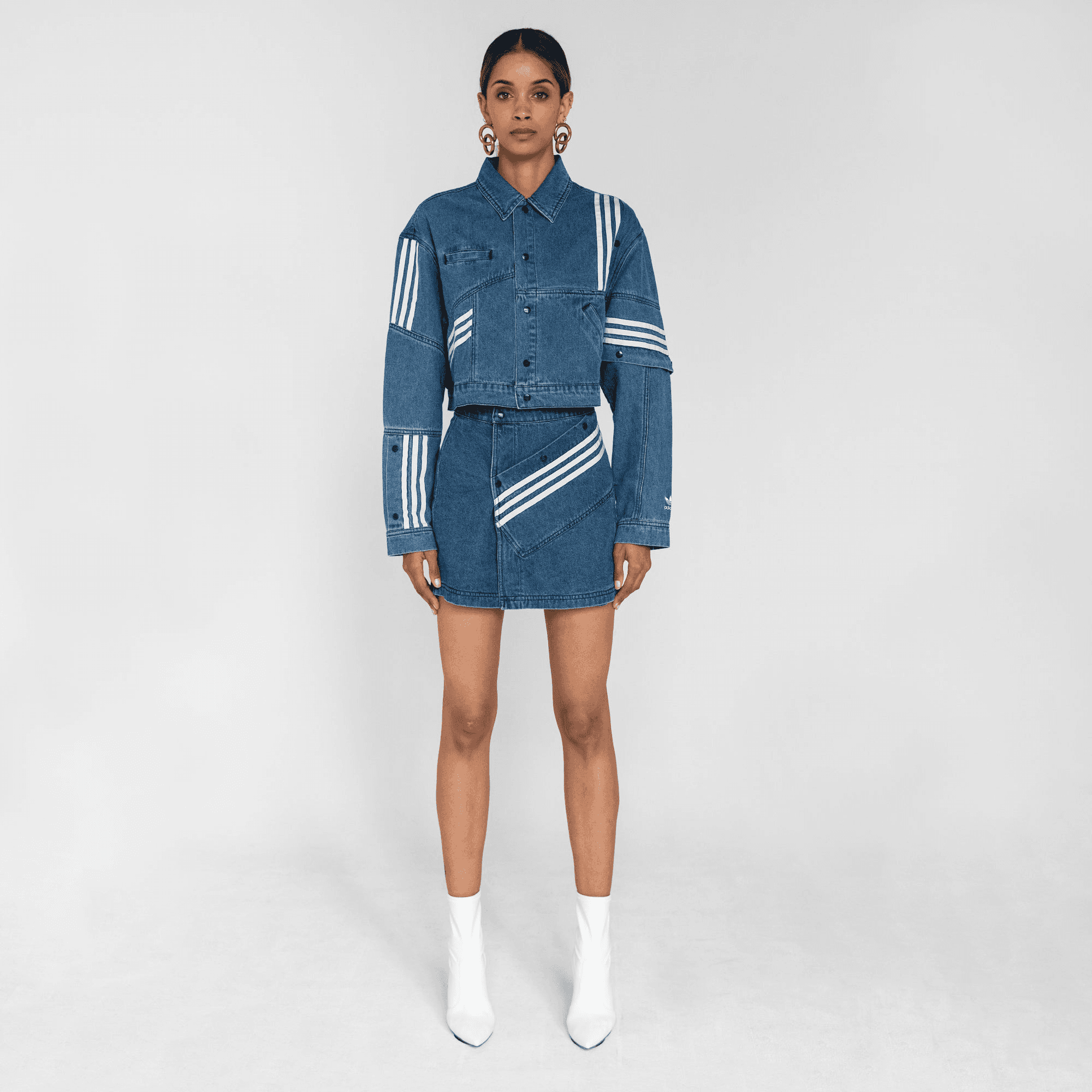 adidas by Daniëlle Cathari Denim Jacket - Washed Blue