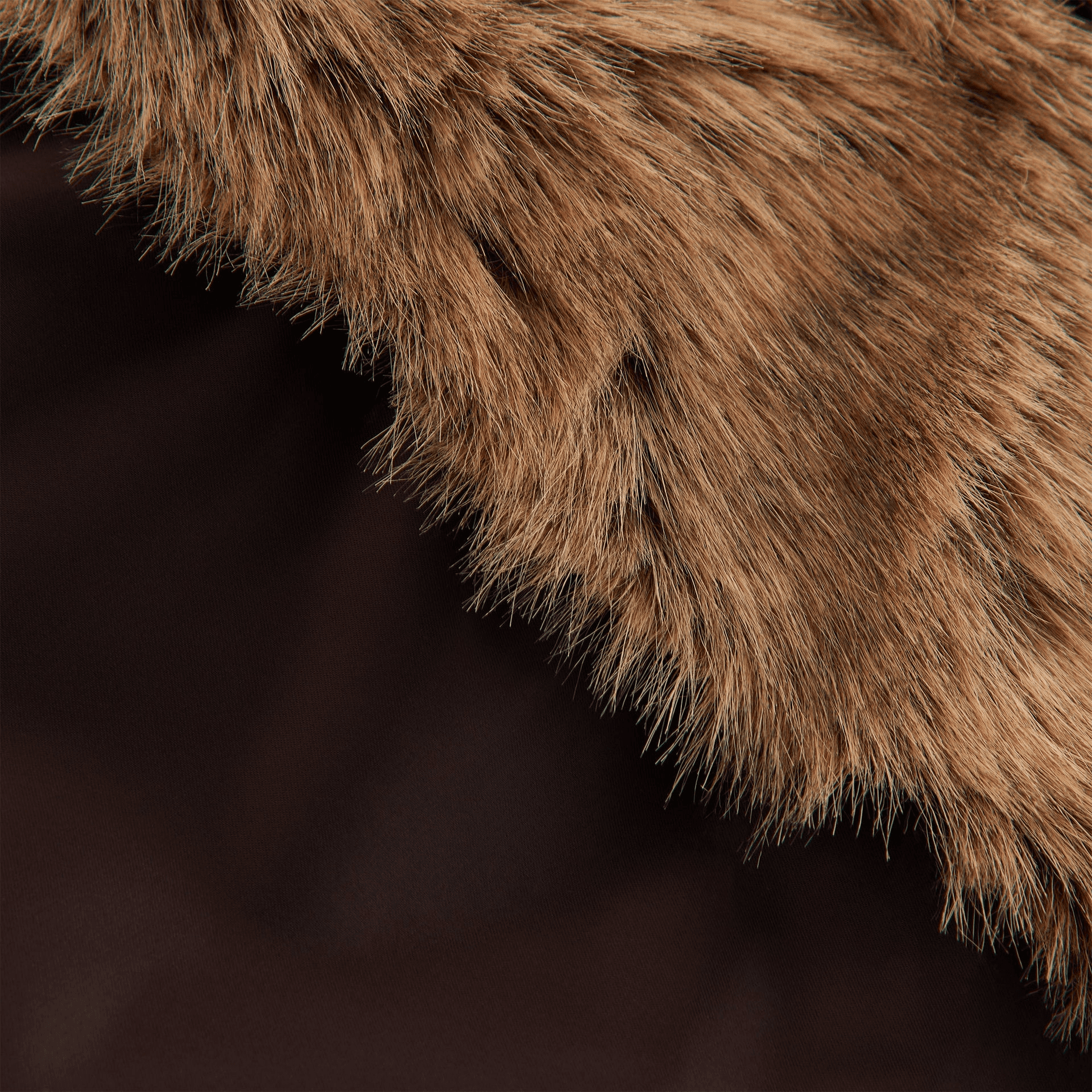 Kith Women Senna Faux Fur Reversible Bomber - Incognito — Image 2
