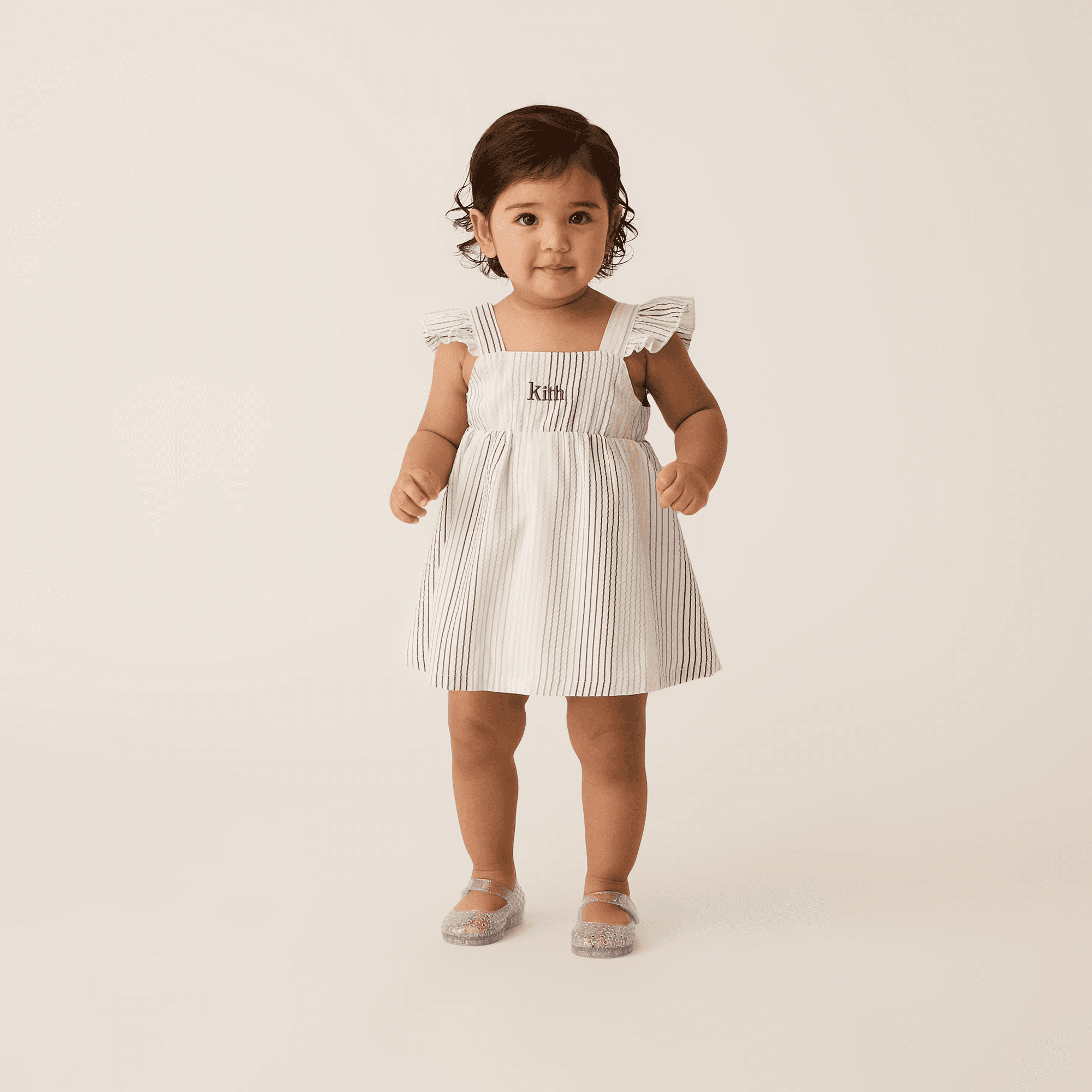 Kith Baby Striped Amina Mini Dress - Mykonos — Image 5