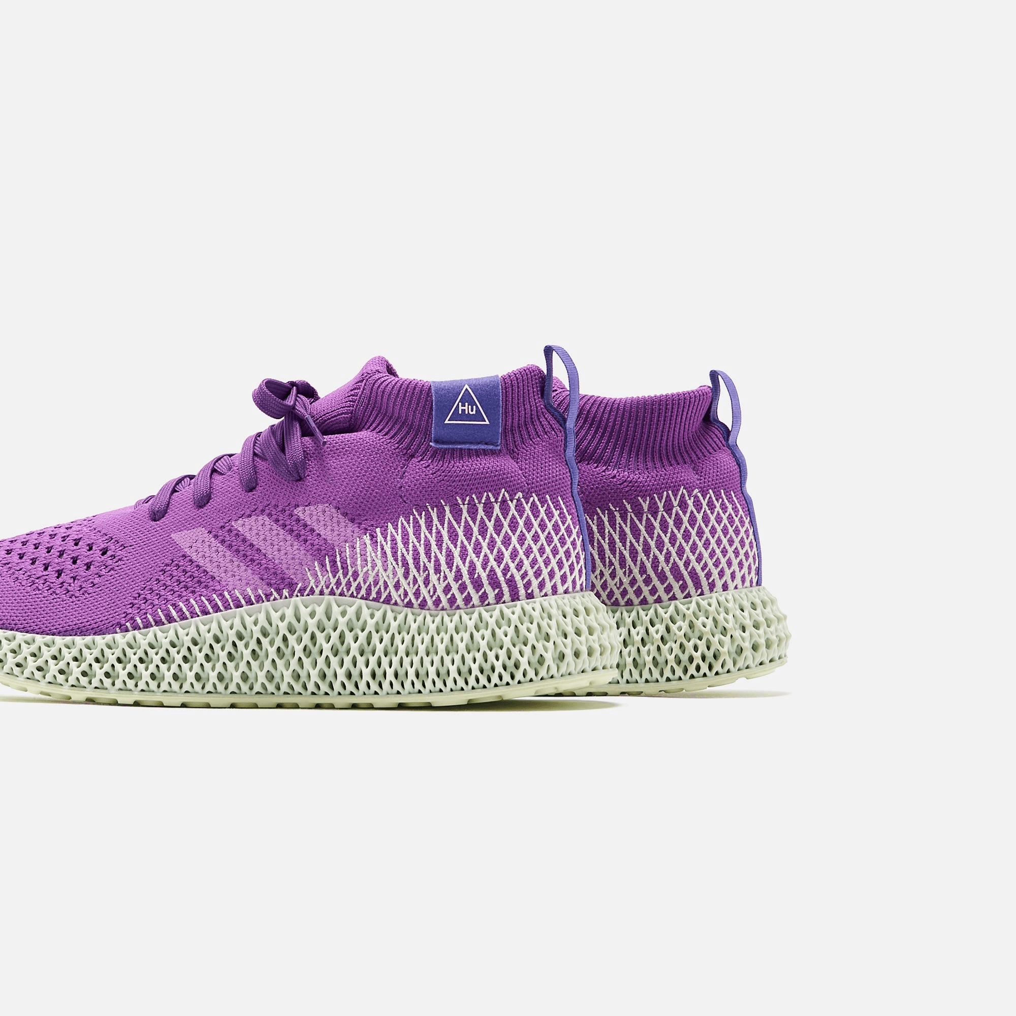 adidas x Pharrell Williams 4D Runner Mid - Purple — Image 2