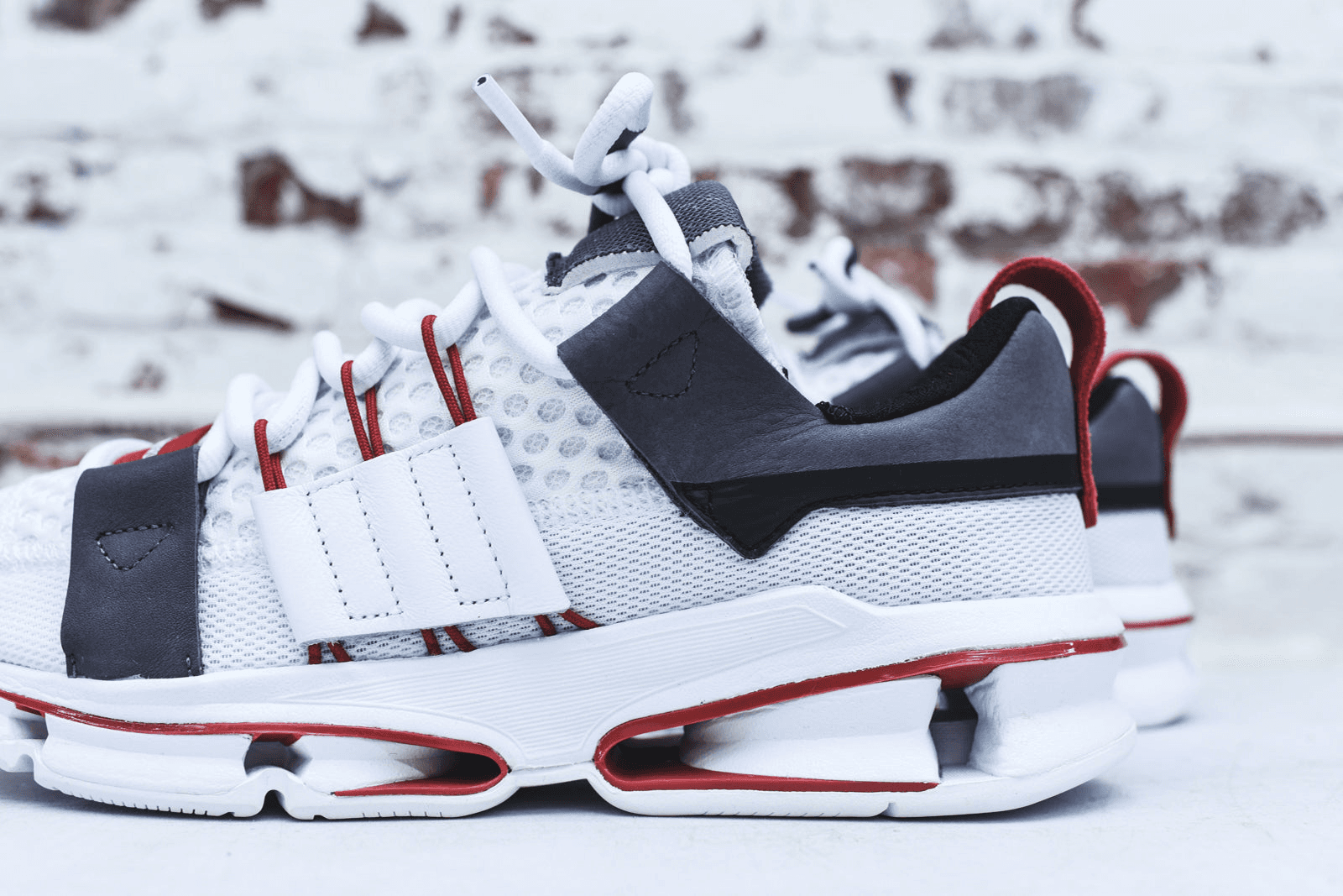 adidas Consortium A//D Twinstrike - White / Black / Red — Image 2