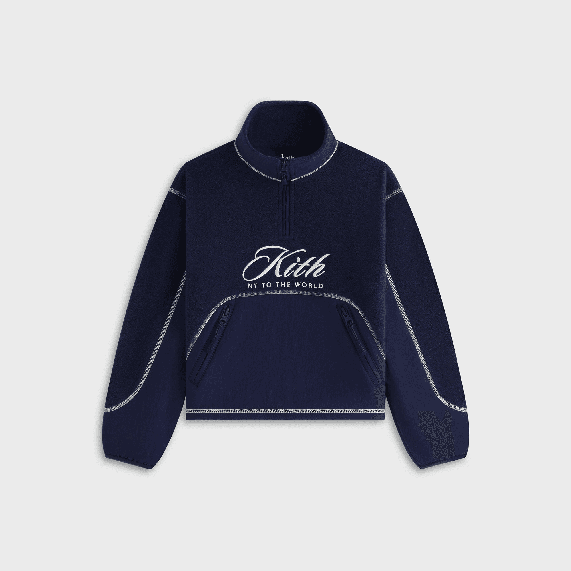 Kith Kids Coleman Quarter Zip - Nocturnal