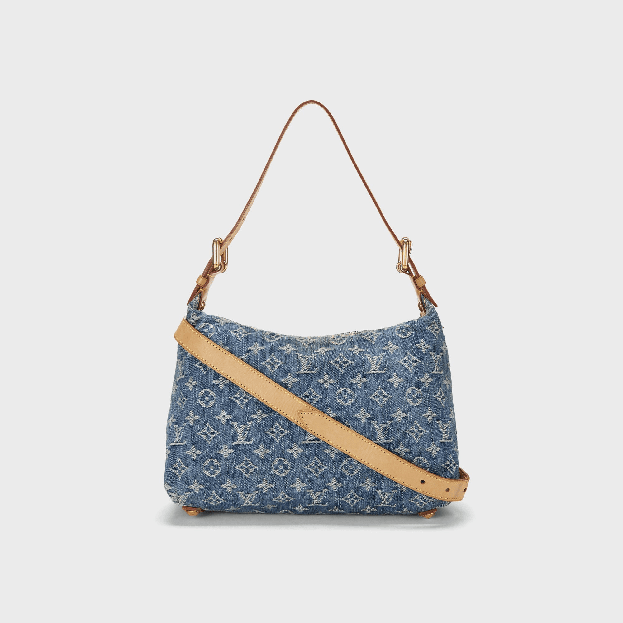 WGACA Louis Vuitton Denim Baggy Pm - Blue — Image 3
