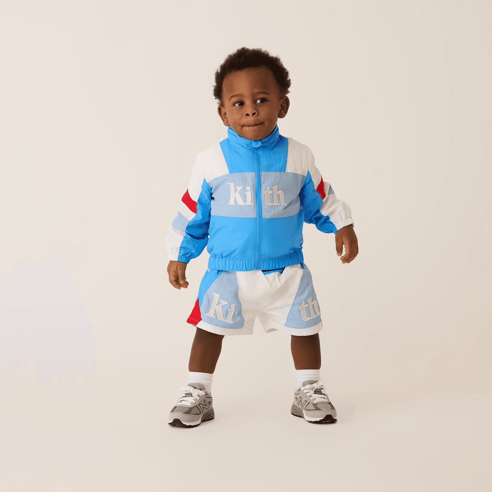 Kith Baby Full Zip Track Jacket - Celeste — Image 7