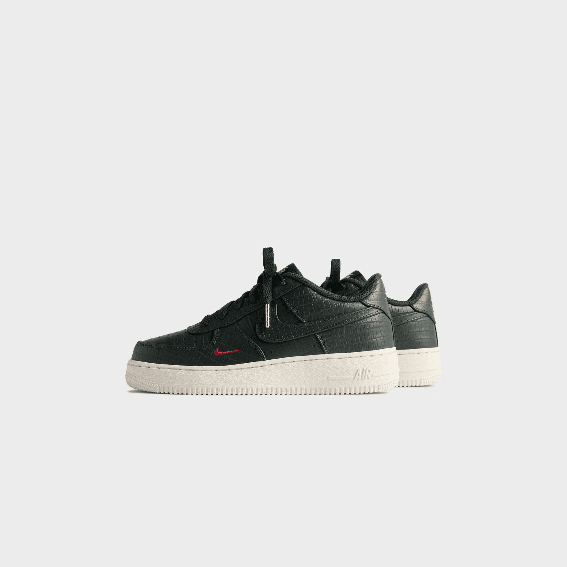 Kith for Nike GS Air Force 1 - Black Spruce / Phantom / Varsity Red — Image 11