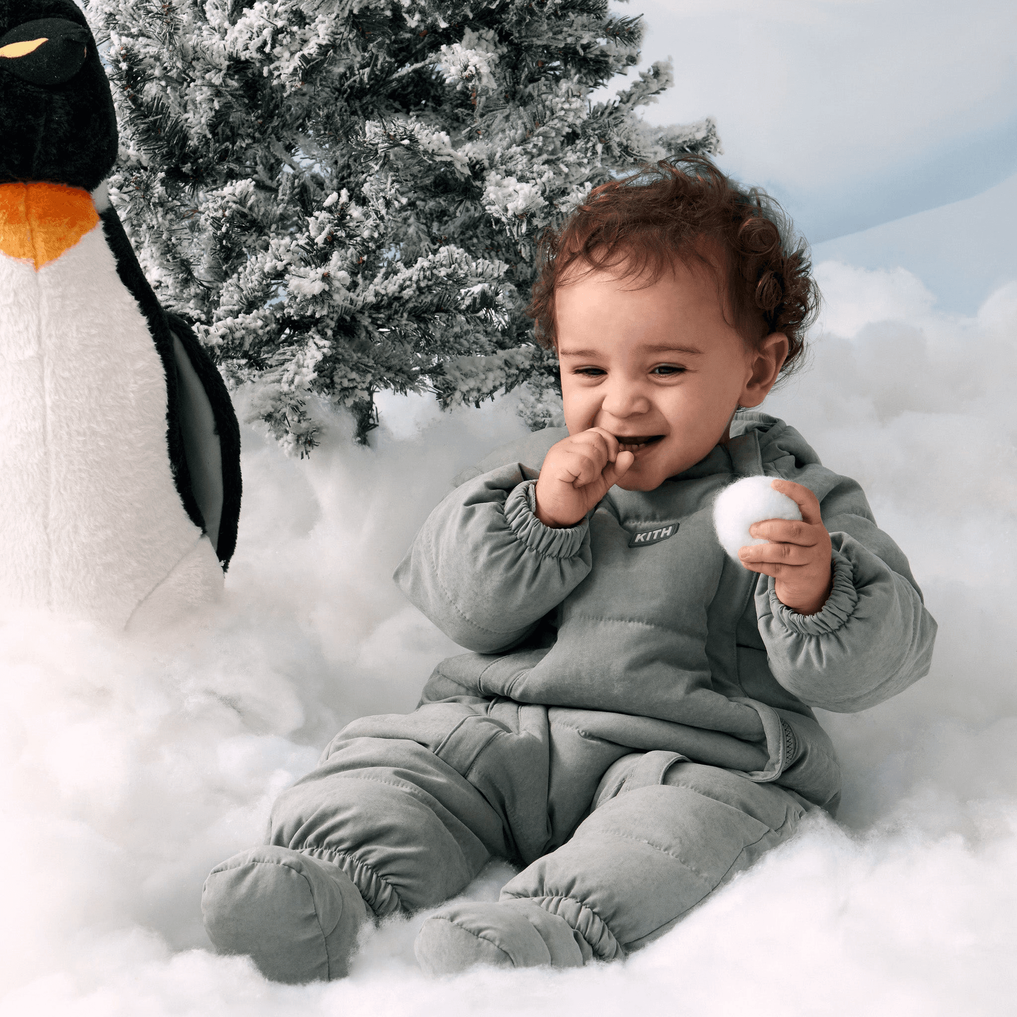 Kith Baby Soft Quilted Coverall - Cavan — Image 4