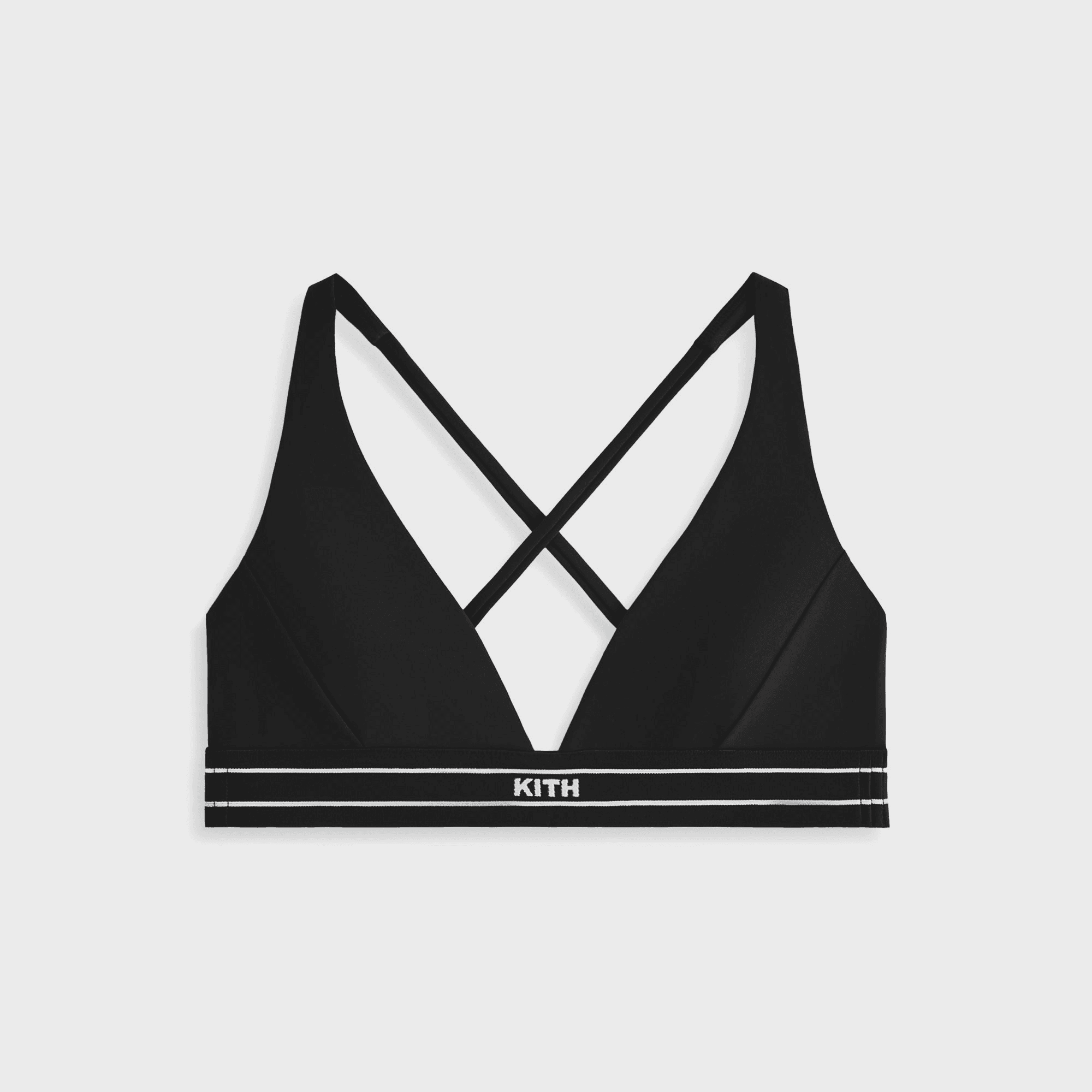 Kith Women Cay Plunge Active Bra - Black