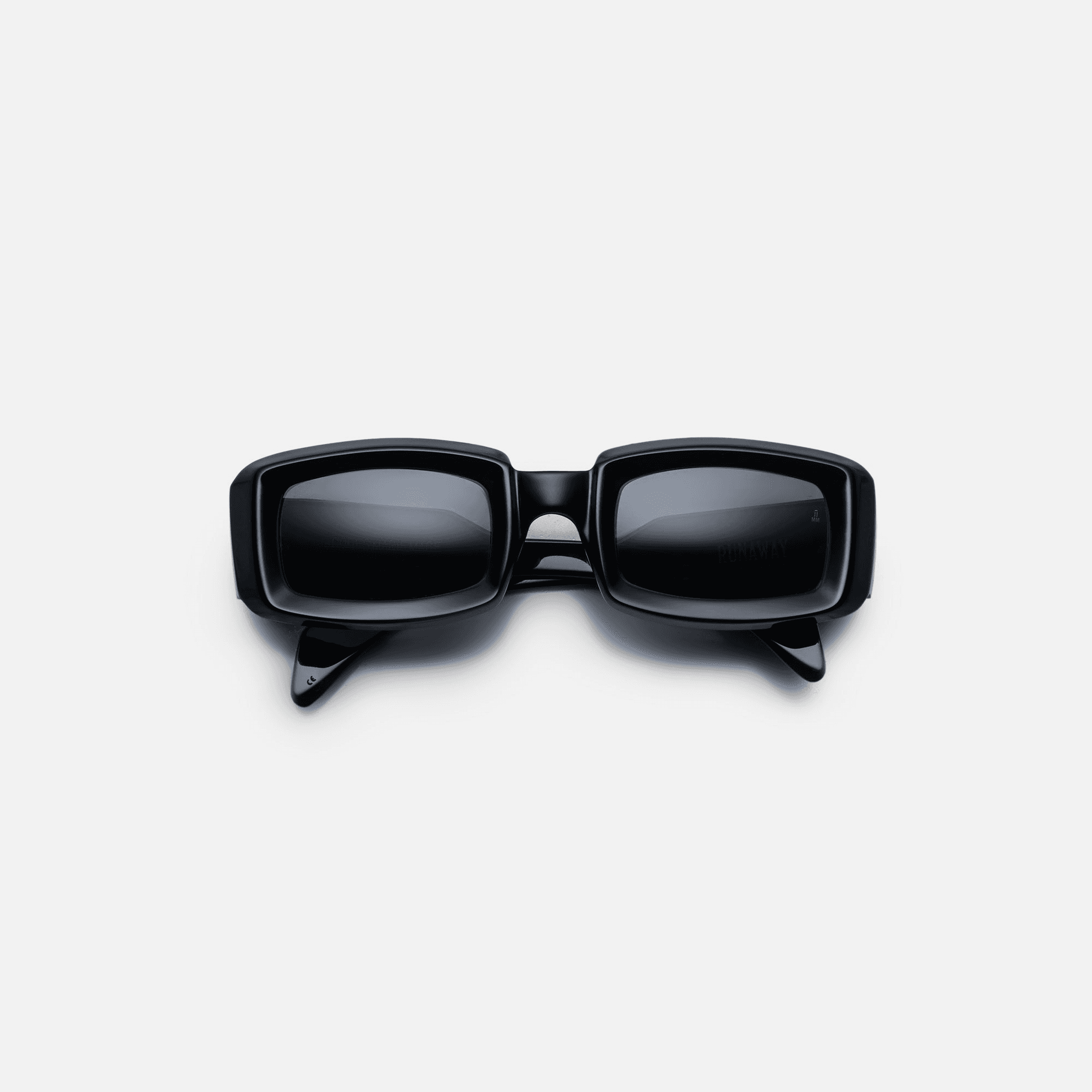 Jacques Marie Mage Runaway Frame Jet Lens Dark Gold Hardware - Black - Image 1