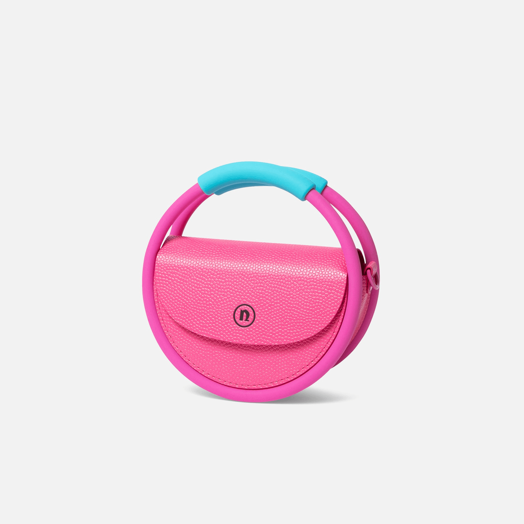 Nana-Nana Hoop Basketball Bag Small - Miami Heat Pink - Image 1