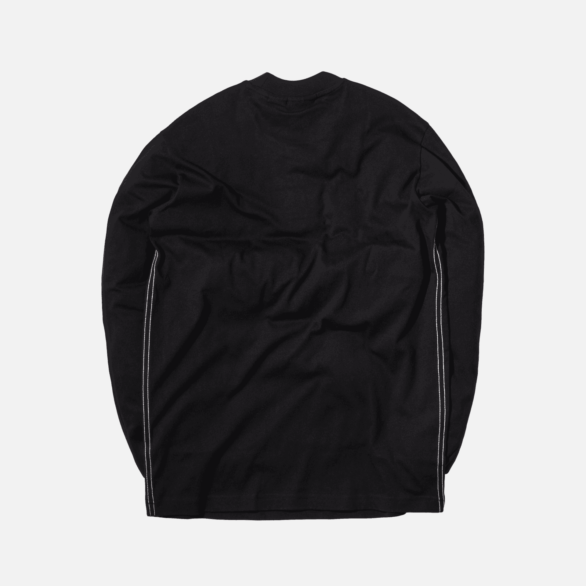 adidas Originals x Alexander Wang Logo L/S Tee - Black — Image 3