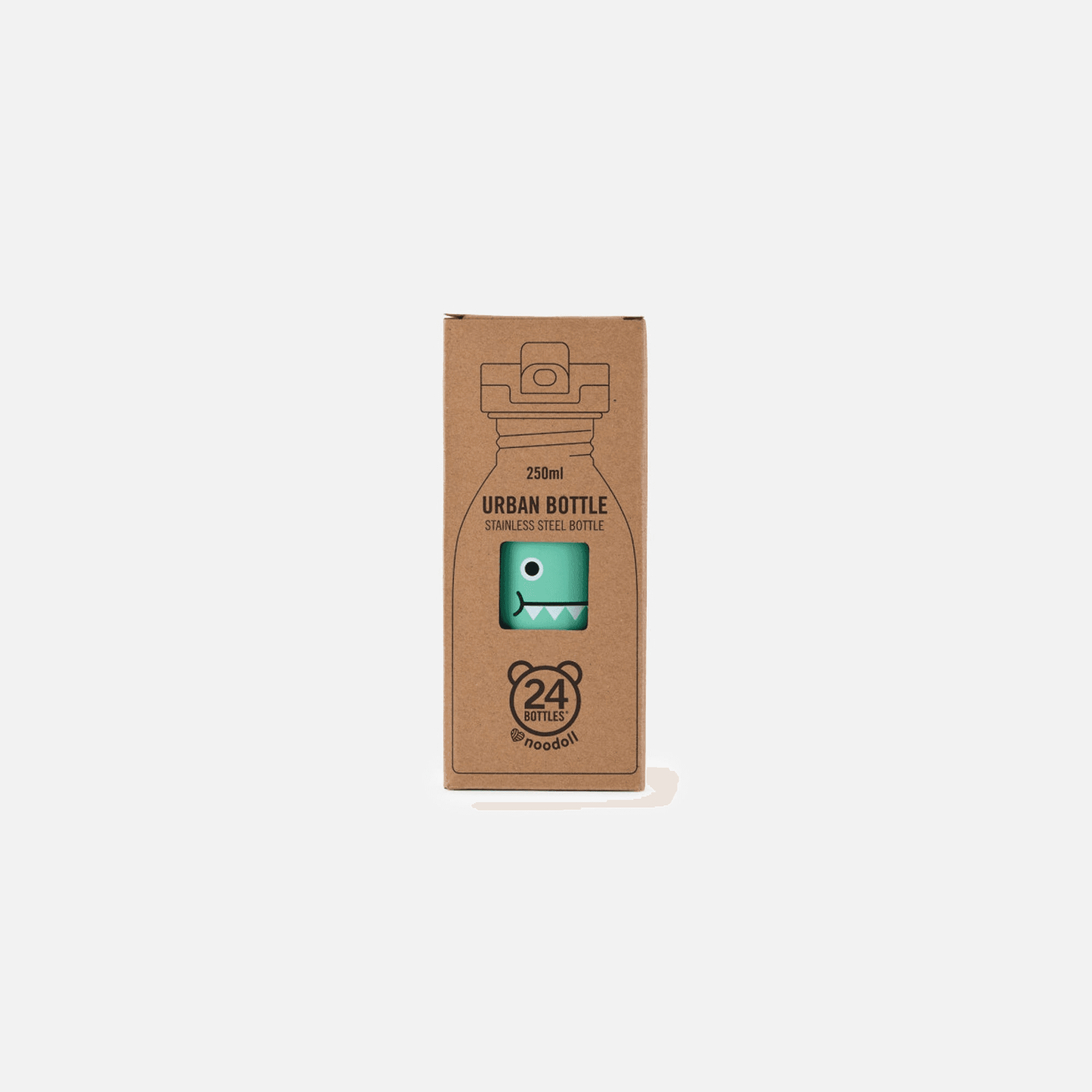 Noodoll Ricedino Water Bottle - Green — Image 2