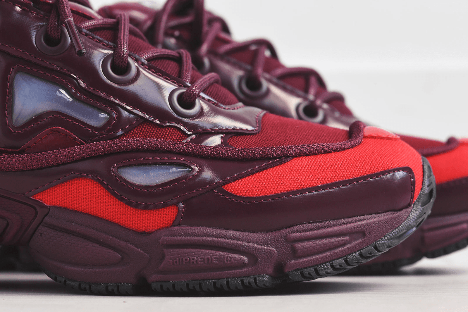 adidas by Raf Simons Ozweego III - Burgundy / Maroon / Red — Image 3