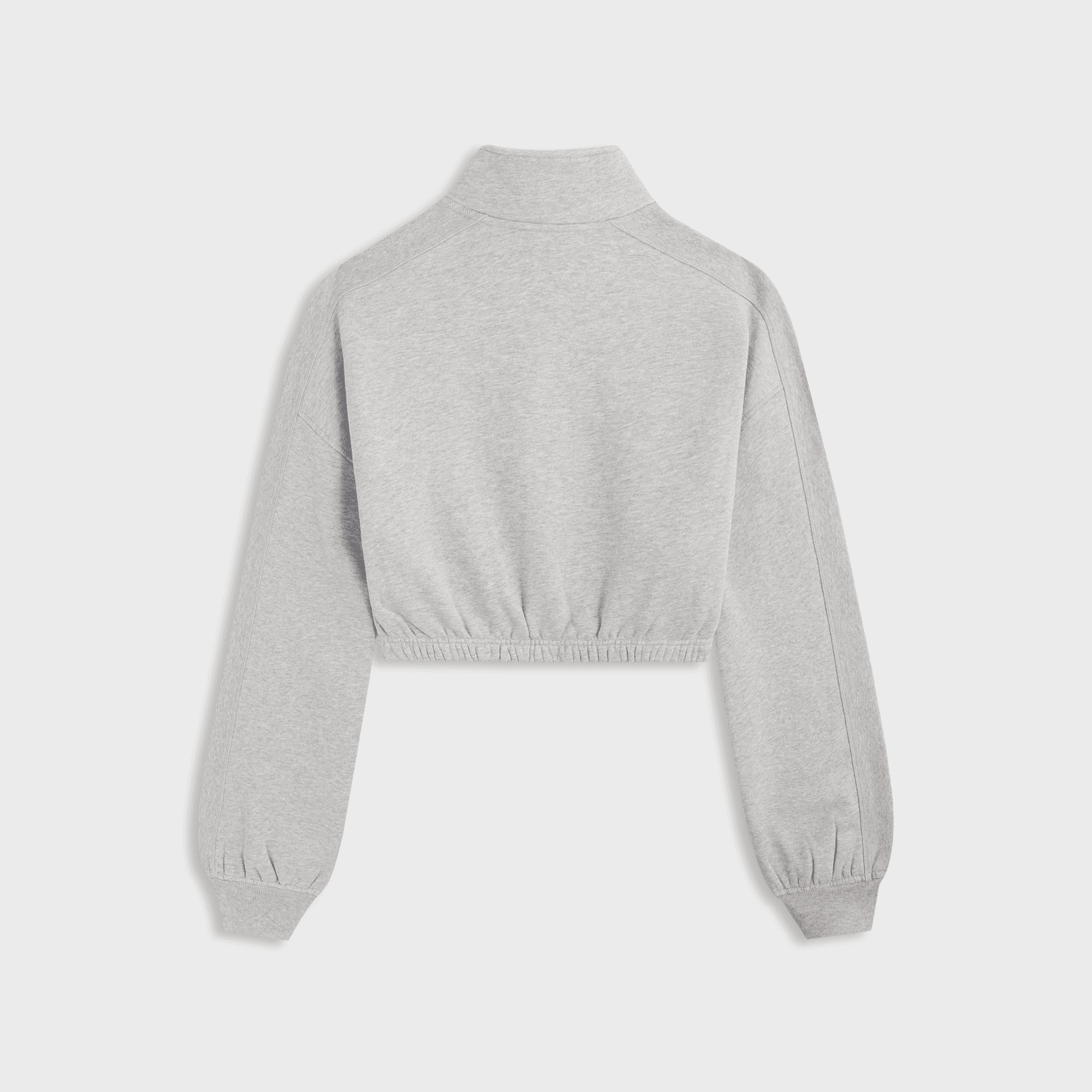 Kith Women Blair Quarter Zip - Cool Heather Grey — Image 5