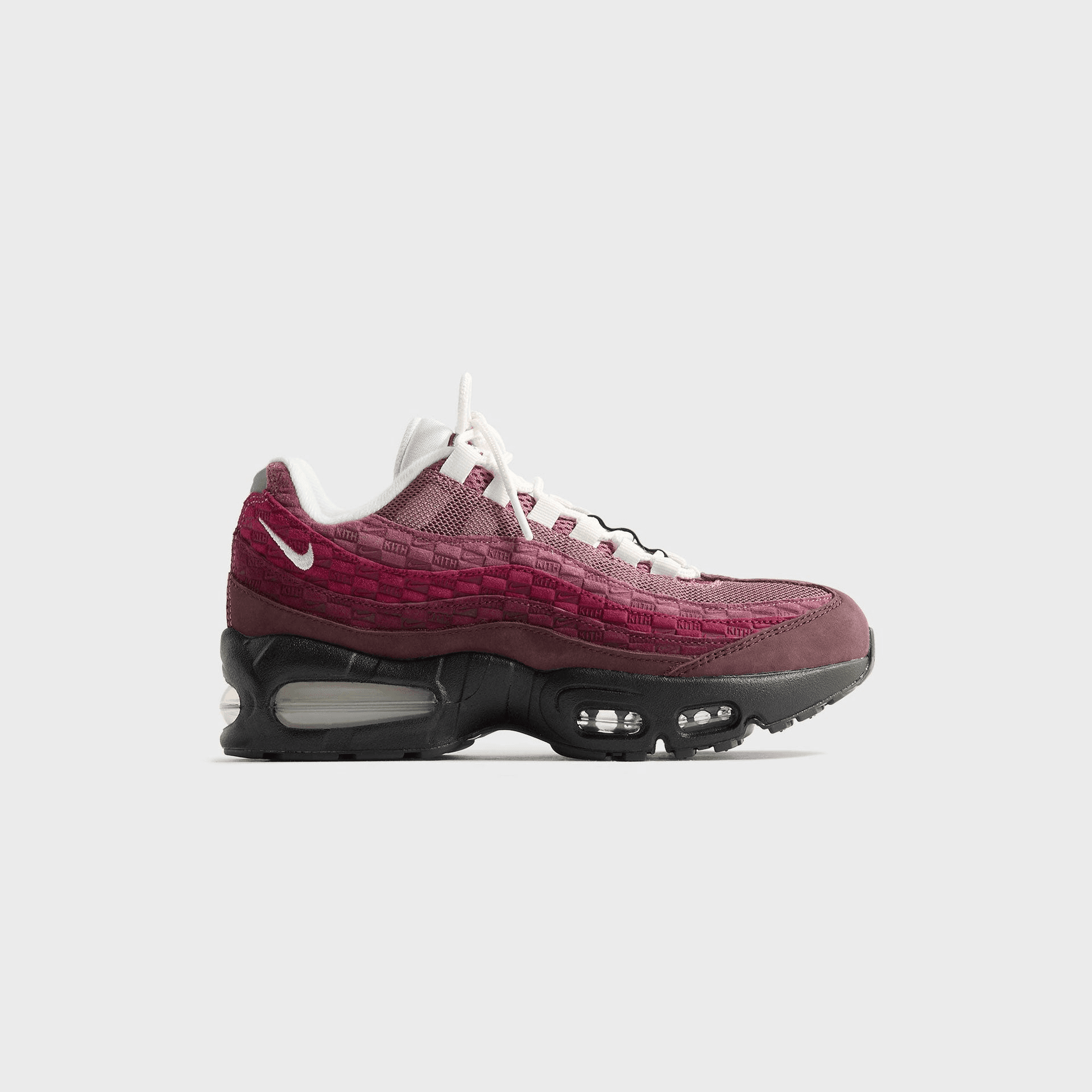Kith for Nike GS Air Max 95 - El Dorado / Sail / Dark Beetroot / Rush Maroon — Image 8