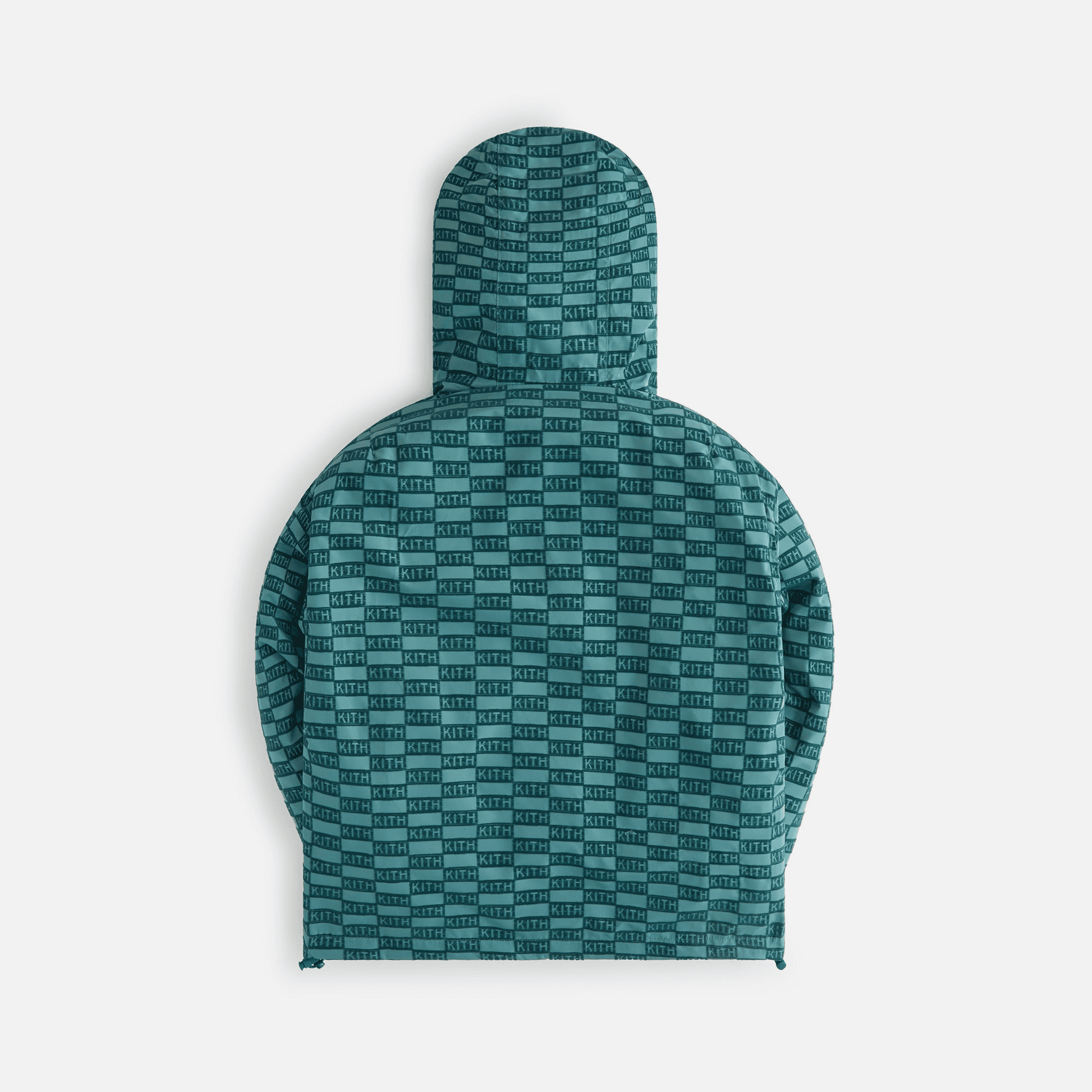 Kith Kids Flocked Monogram Hooded Coaches Jacket - Rhythm — Image 5