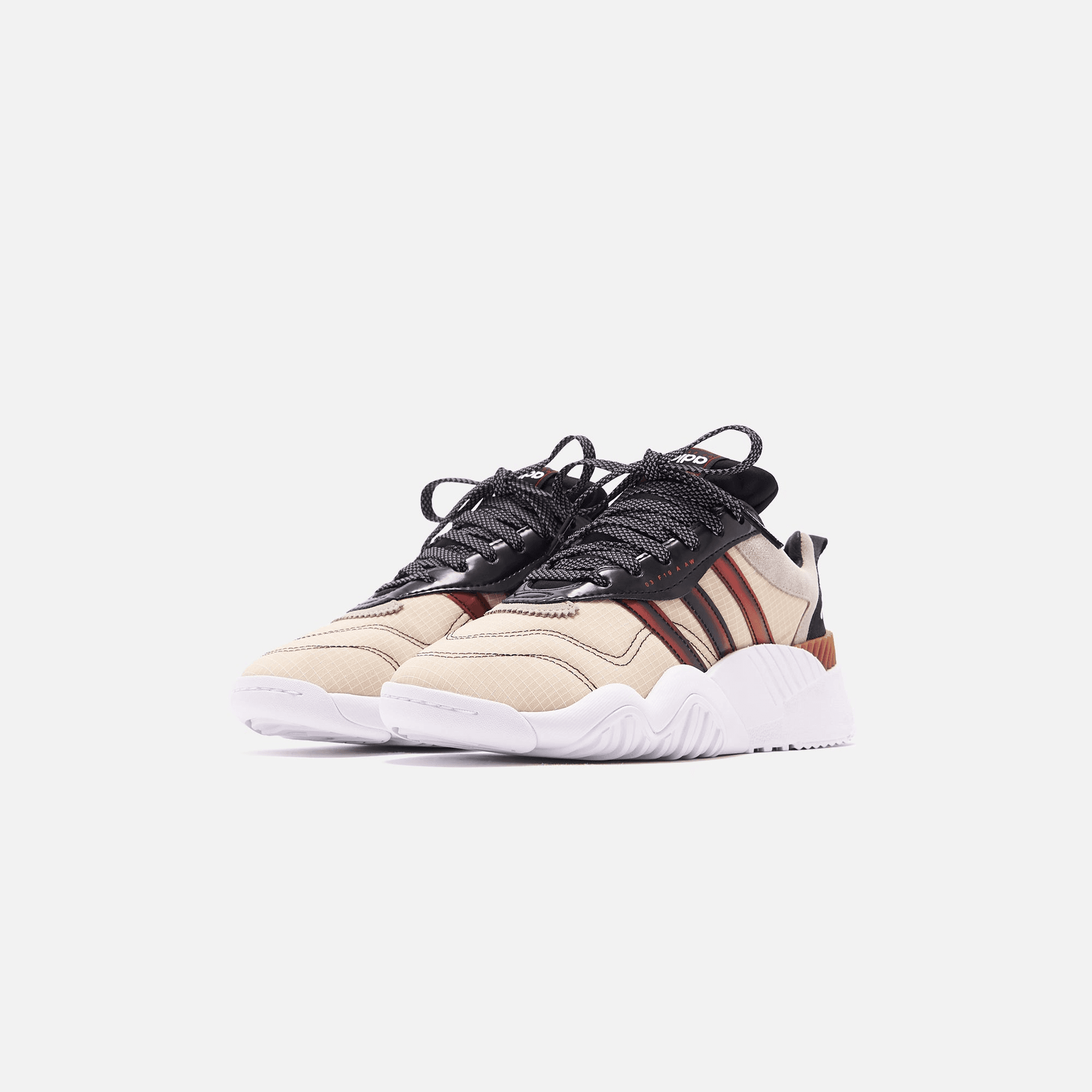 adidas by Alexander Wang Turnout Trainer - Core Black / Light Brown — Image 3