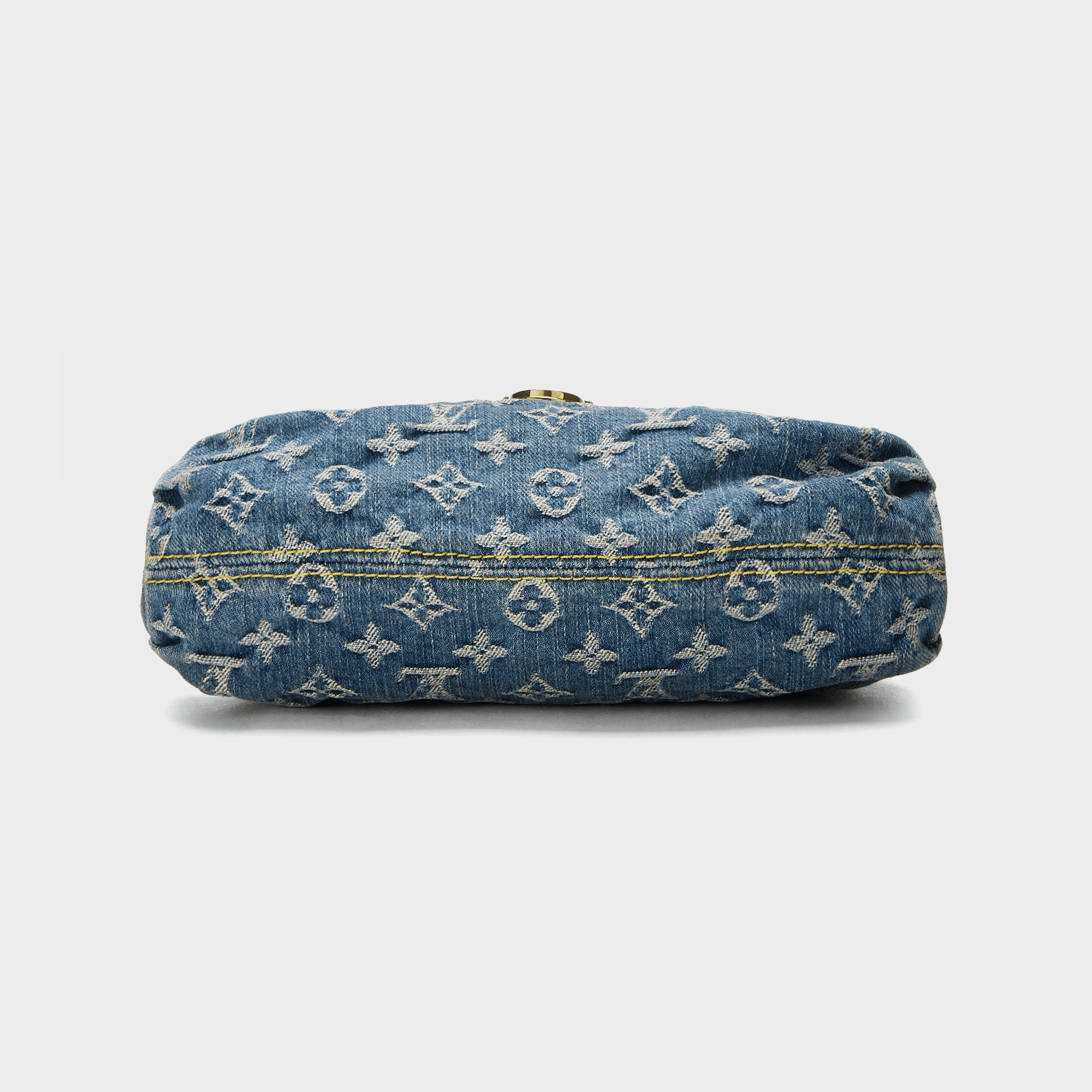 WGACA Louis Vuitton Denim Pleaty Mini - Blue — Image 3