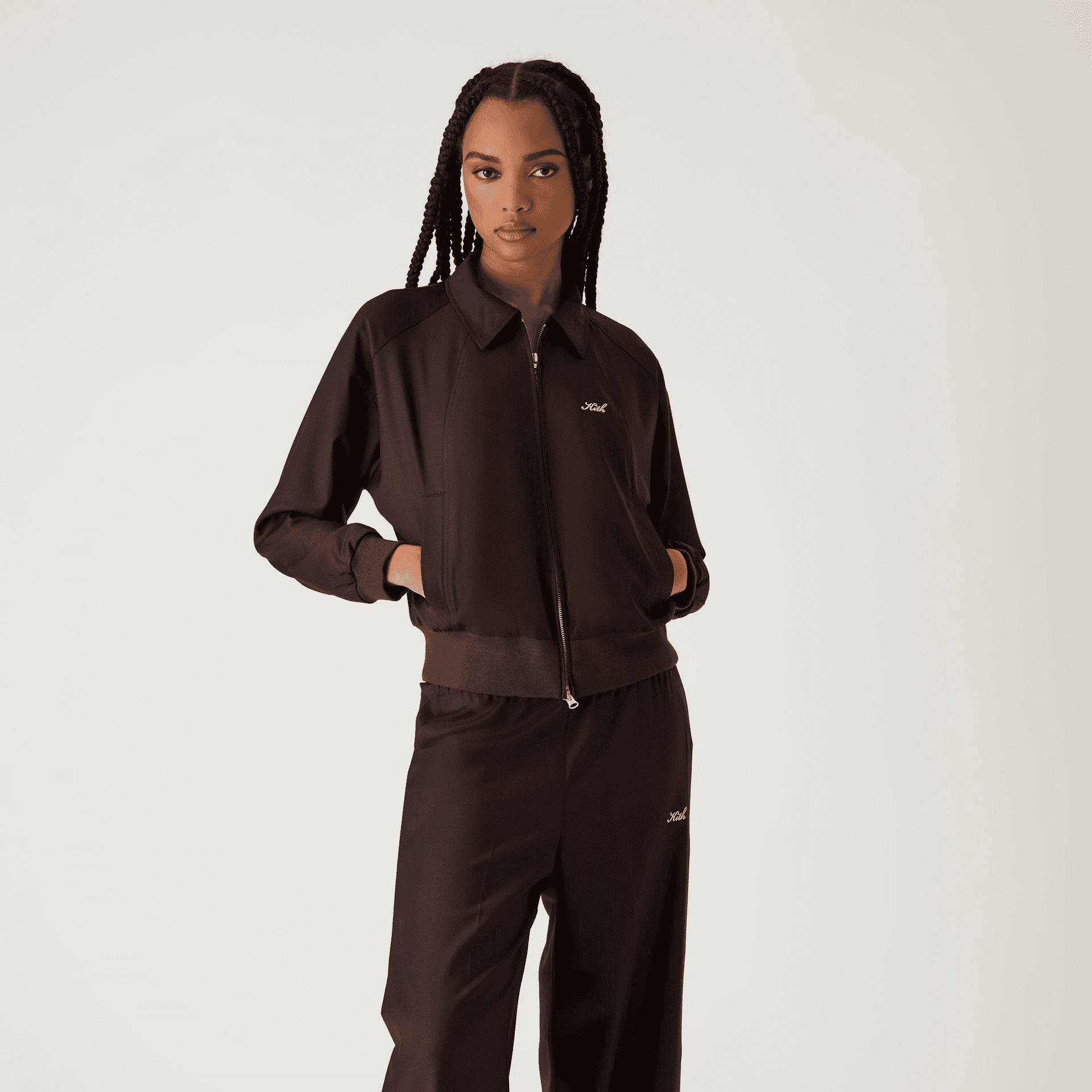 Kith Women Corwin II Suiting Track Jacket - Incognito — Image 7