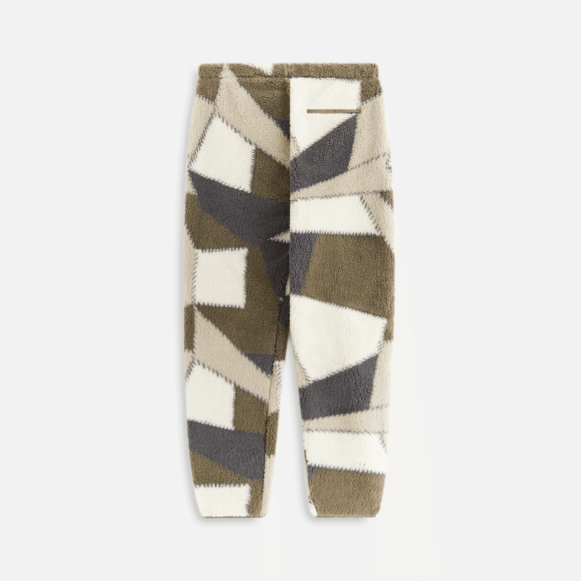 Kith Women Chelsea III Patchwork Fleece Jogger - Plaster — Image 6