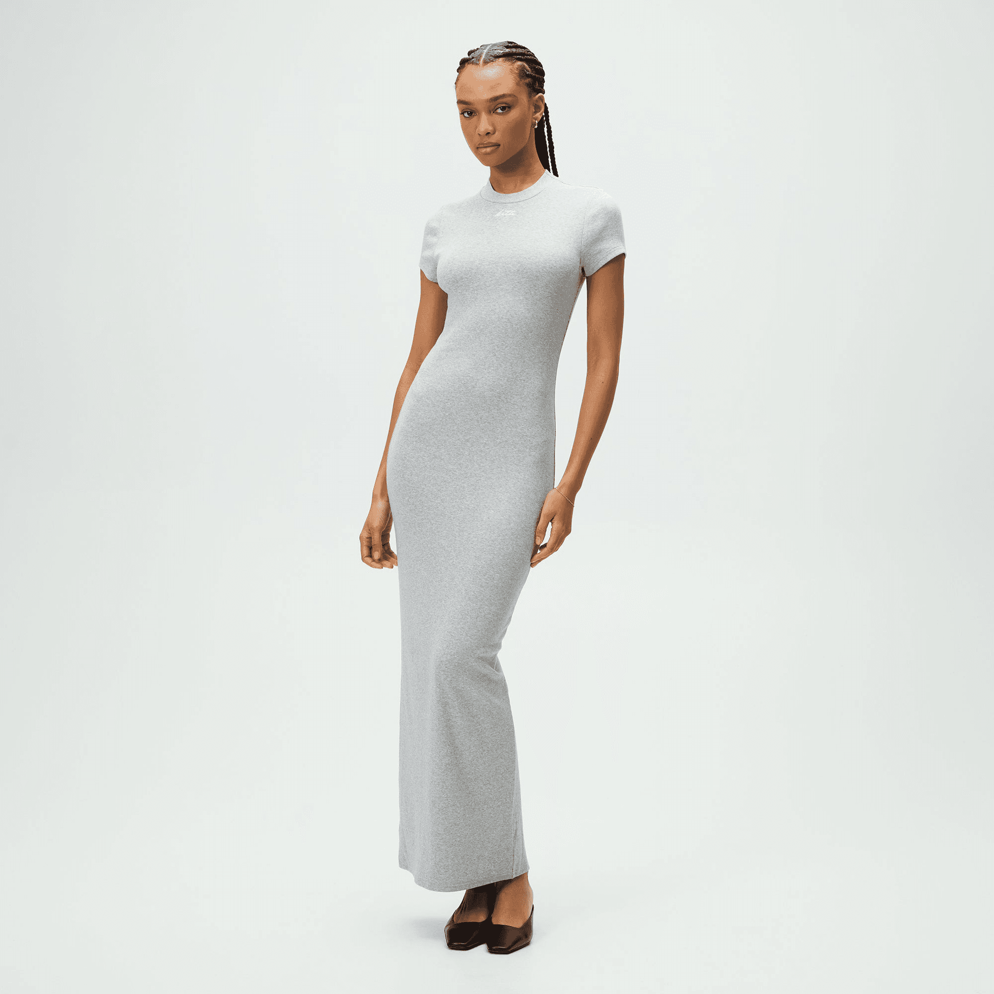 Kith Women Mulberry Maxi Dress - Cool Heather Grey — Image 4
