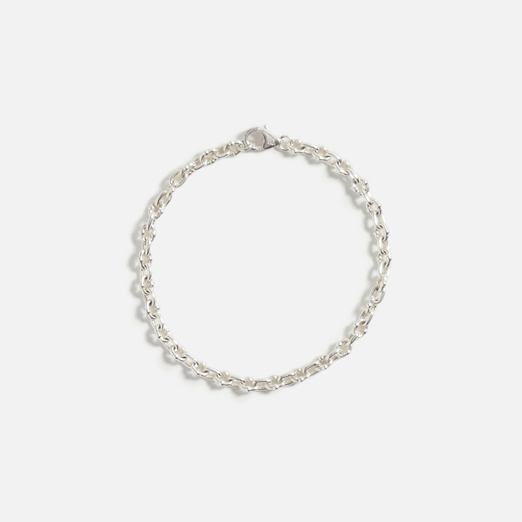 Greg Yuna Thin Umlaut Link Bracelet - Silver