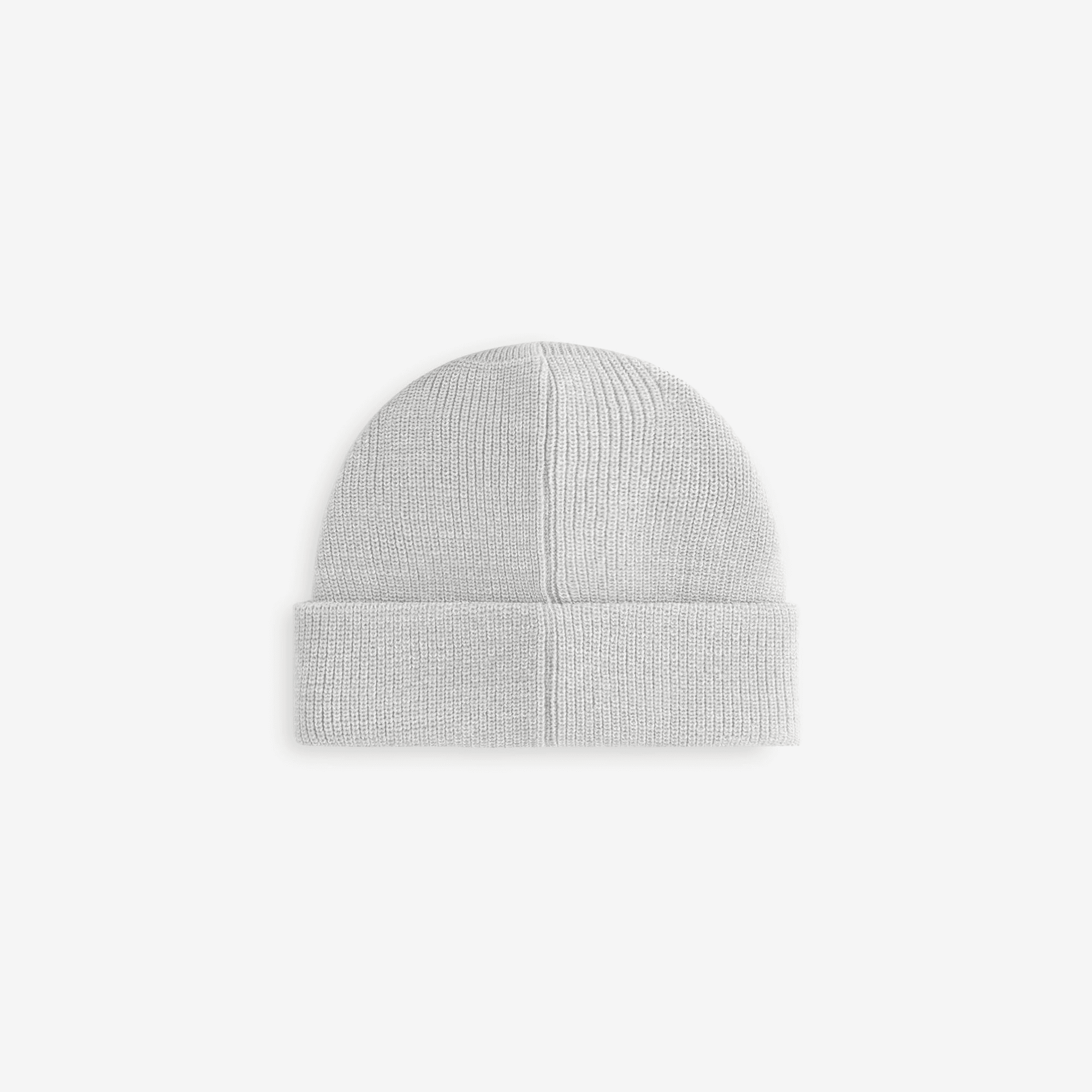 Kith Women Script Classic Beanie - Light Heather Grey — Image 3