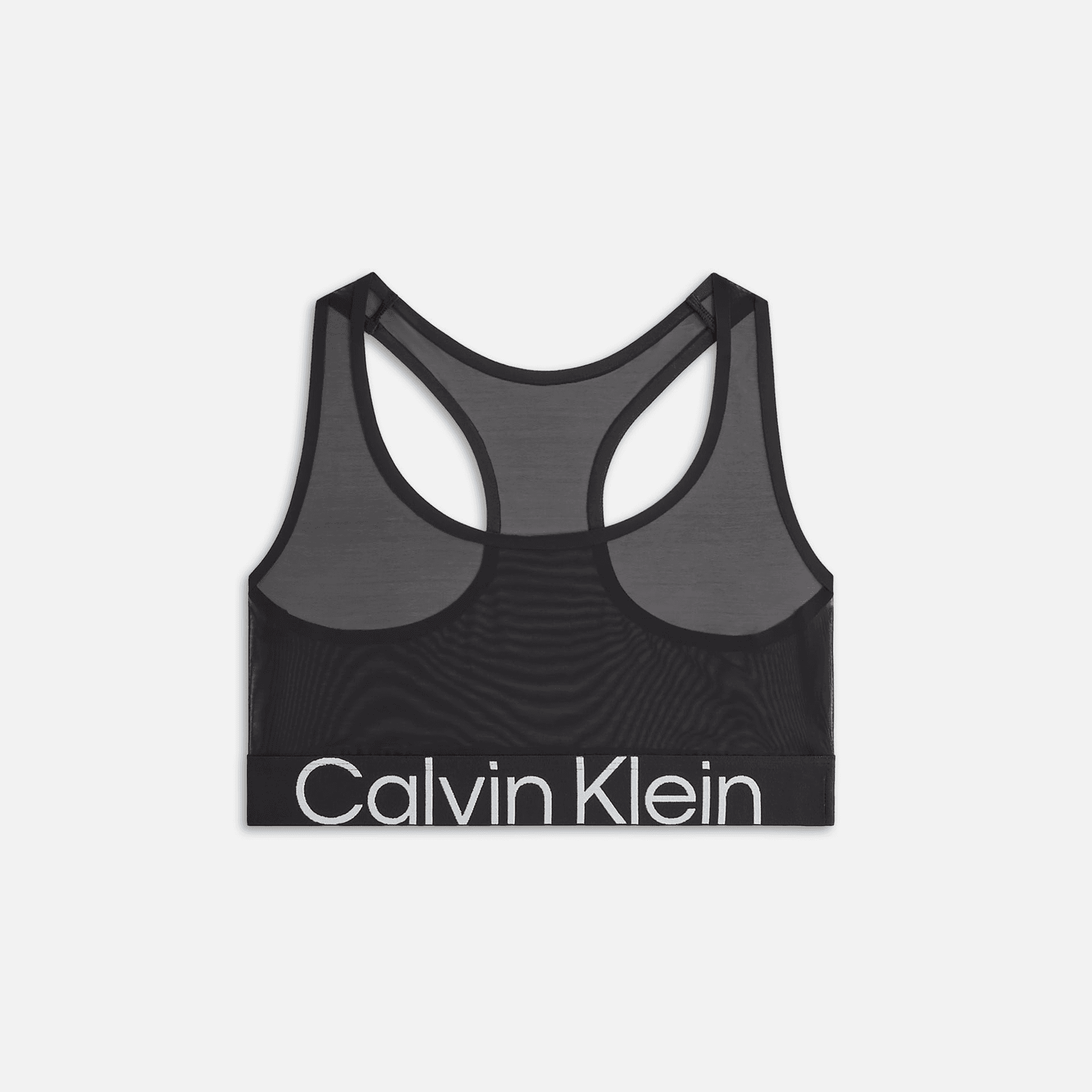 Kith Women for Calvin Klein Mesh Racerback - Black — Image 4
