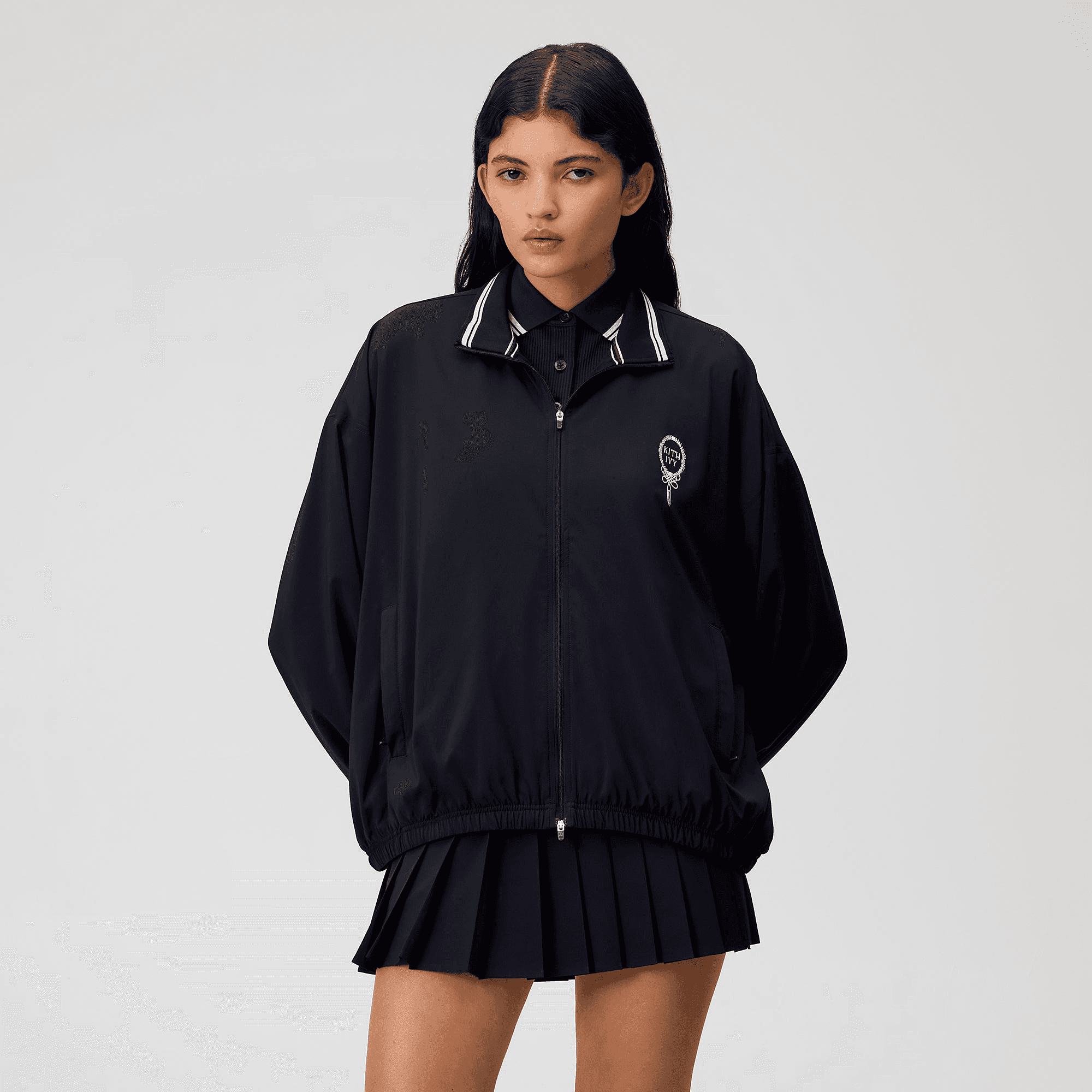 Kith Ivy for Wilson Women's Court Jacket - Black — Image 4