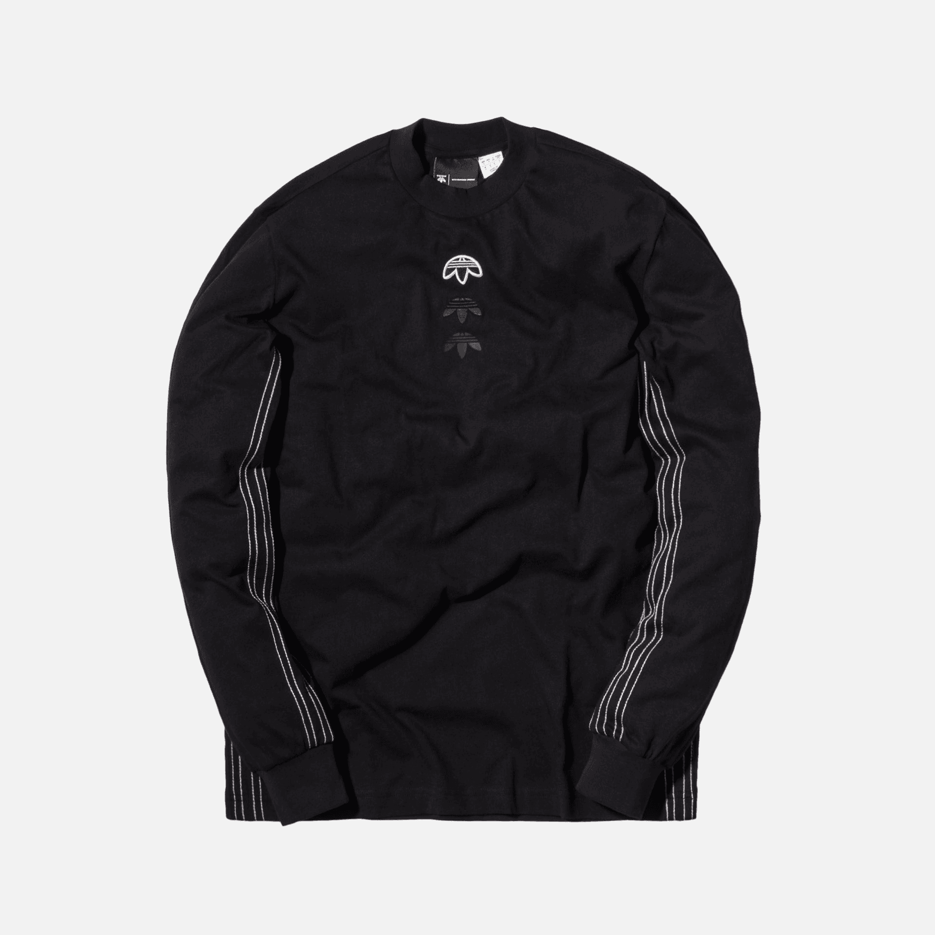 adidas Originals x Alexander Wang Logo L/S Tee - Black — Image 2