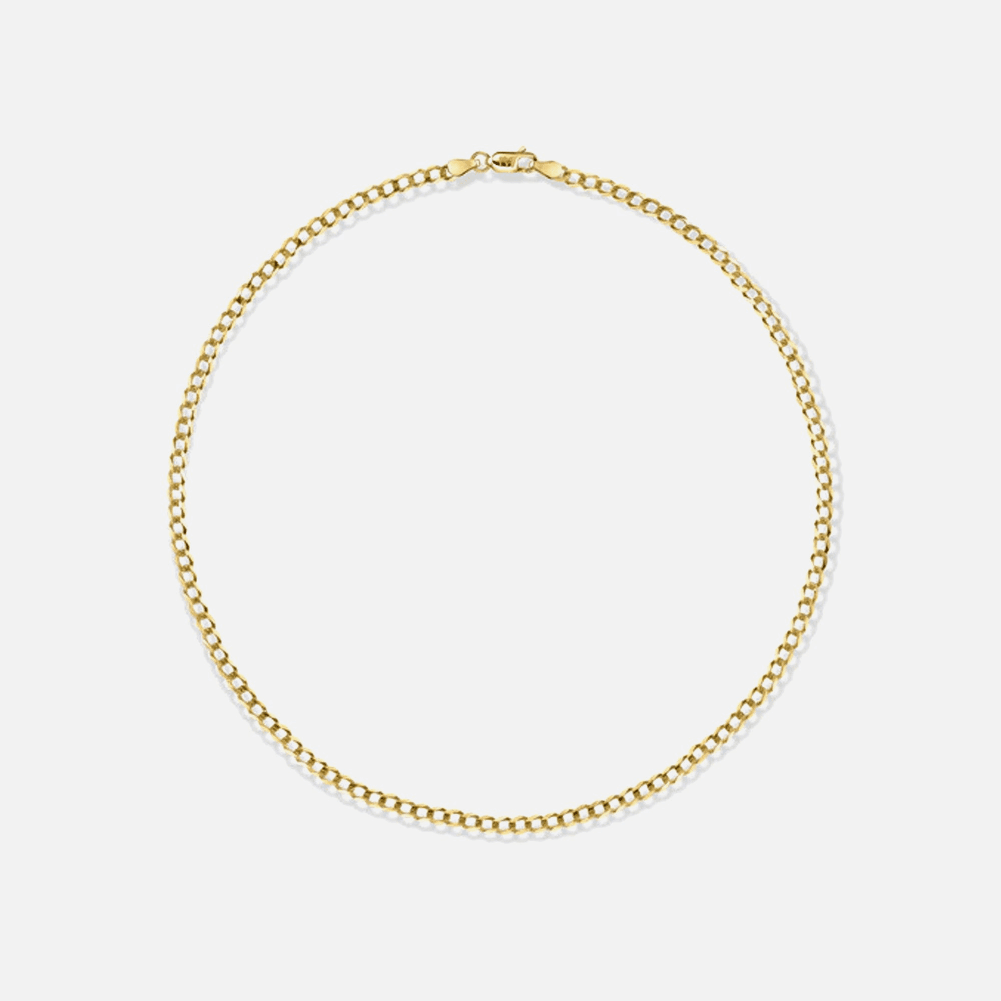 Isa Grutman Cuban Chain Necklace - Yellow Gold
