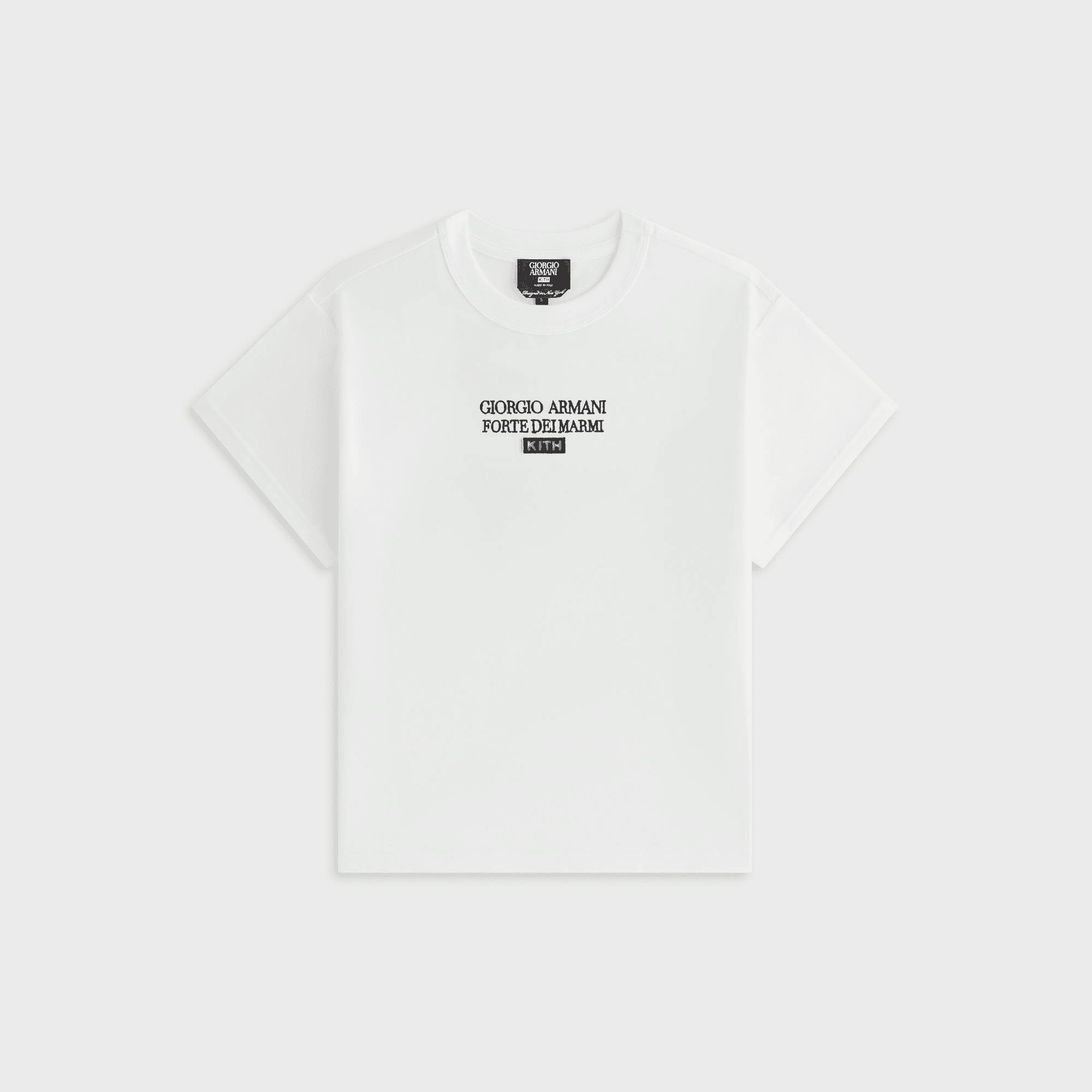 Giorgio Armani & Kith Women Forte Dei Marmi Mulberry Tee - White