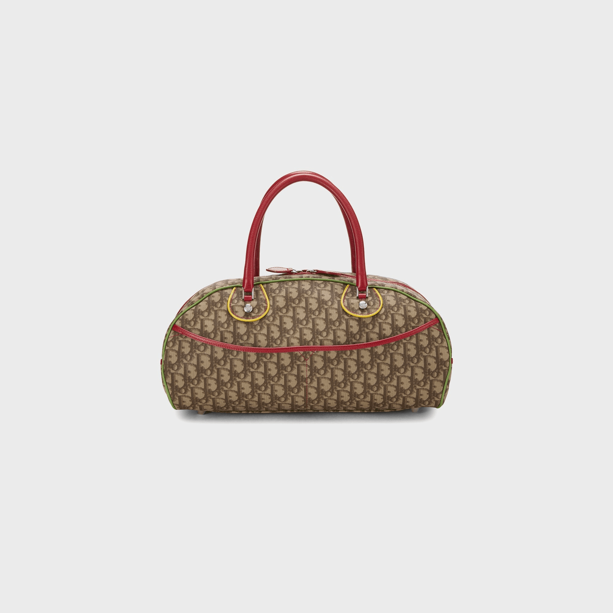 WGACA Dior Coated Canvas Rasta Bowler - Brown — Image 5