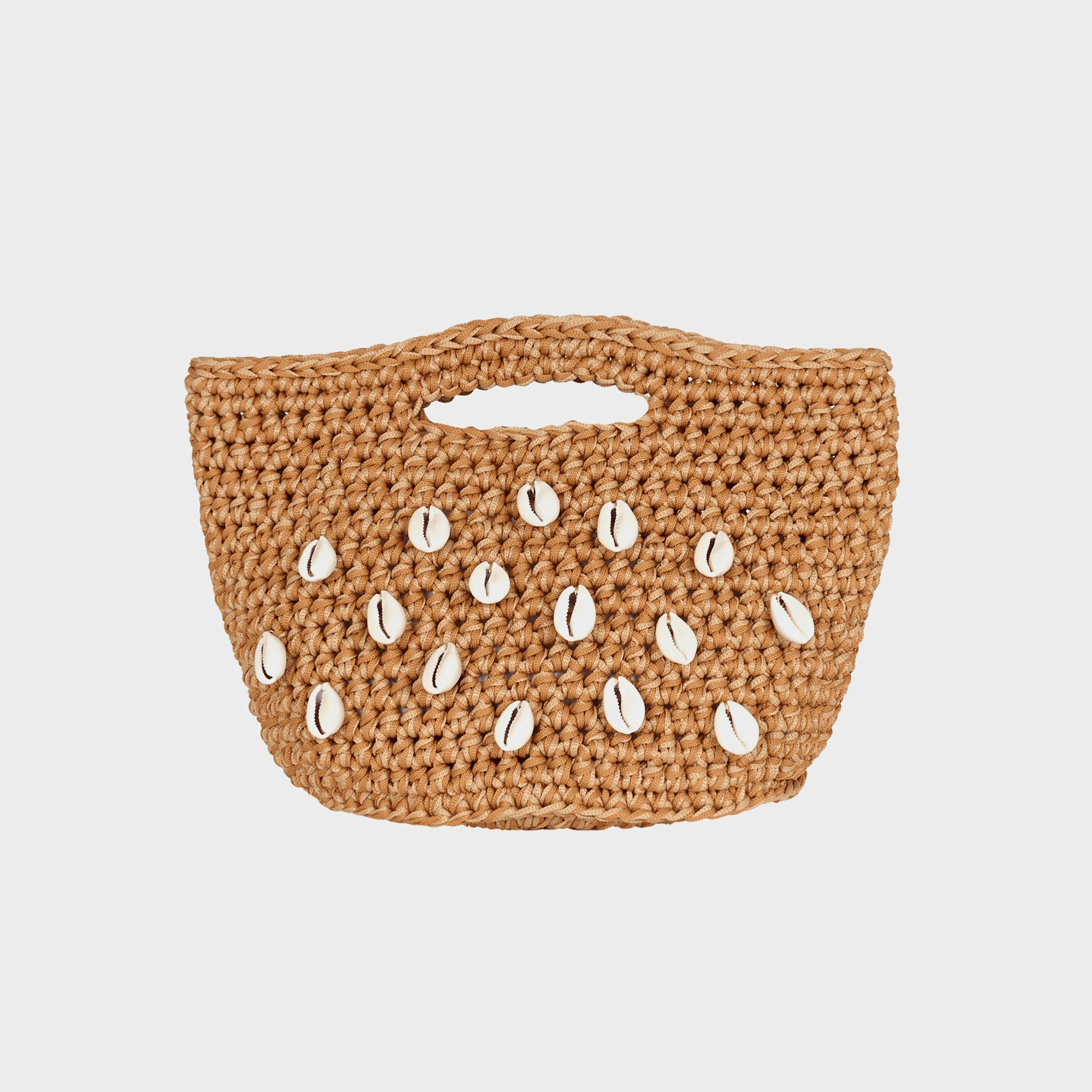 SHAREYOURLUCE Shell Bag - Caramel Hazelnut - Image 1