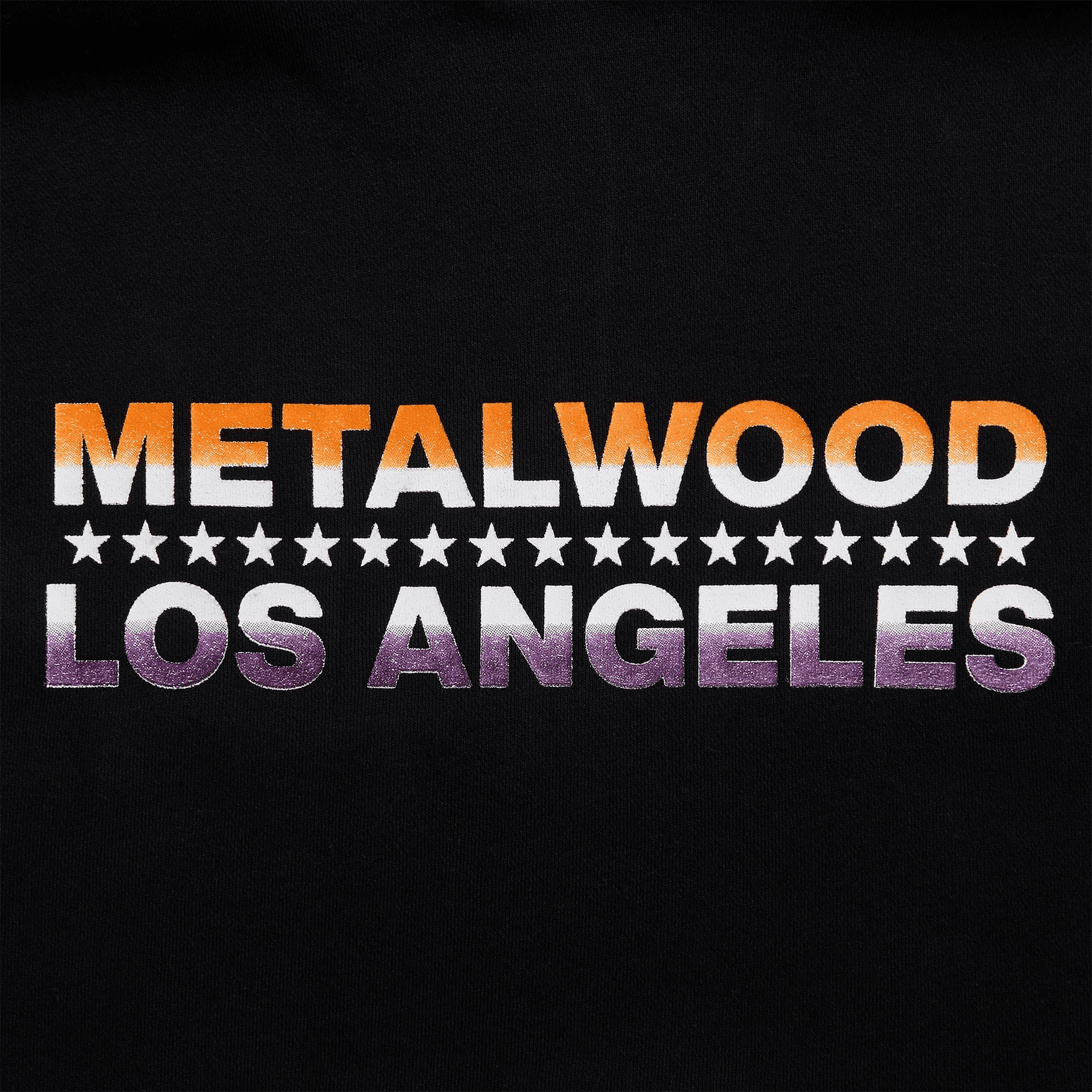 Metalwood Flyer Hooded Sweatshirt - Black — Image 2