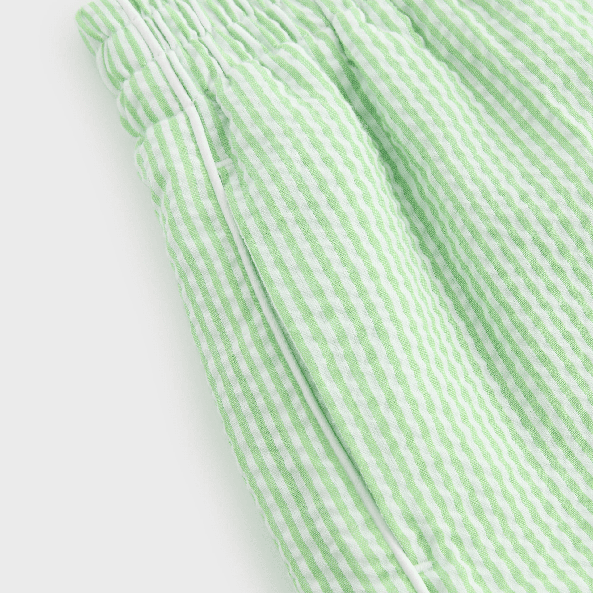 Kith Kids Seersucker Liam Short - Honeydew — Image 3