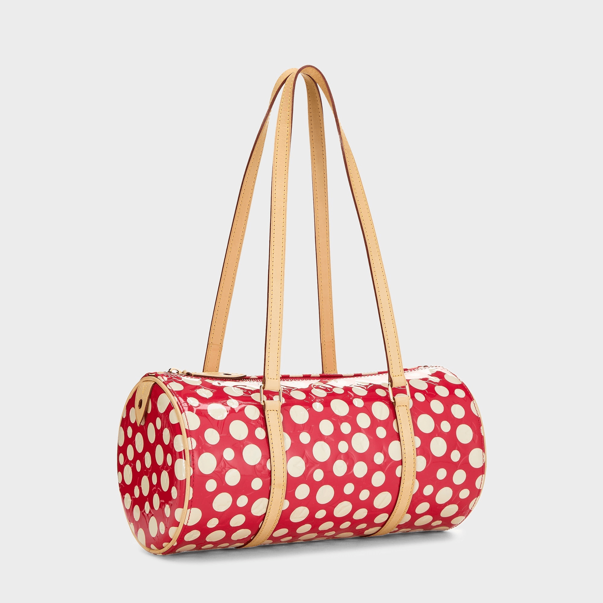 WGACA Louis Vuitton x Yayoi Kusama Red Monogram Dots Infinity Papillon 30 - Red — Image 2