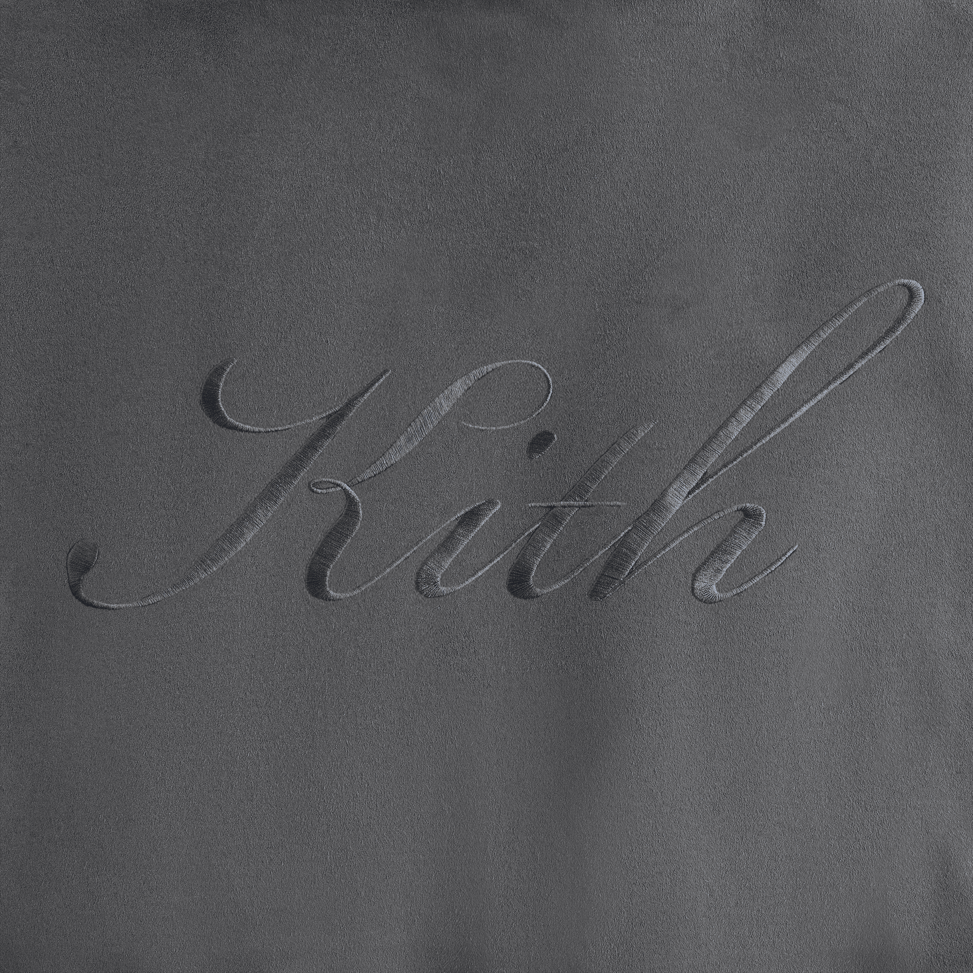 Kith Women Nylas Microsuede Zip Hooded Bomber - Asteroid — Image 2