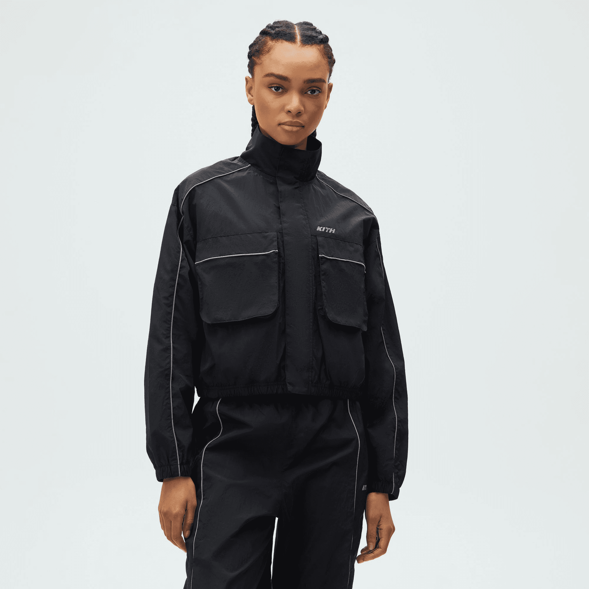 Kith Women Lowen Track Jacket - Black — Image 6
