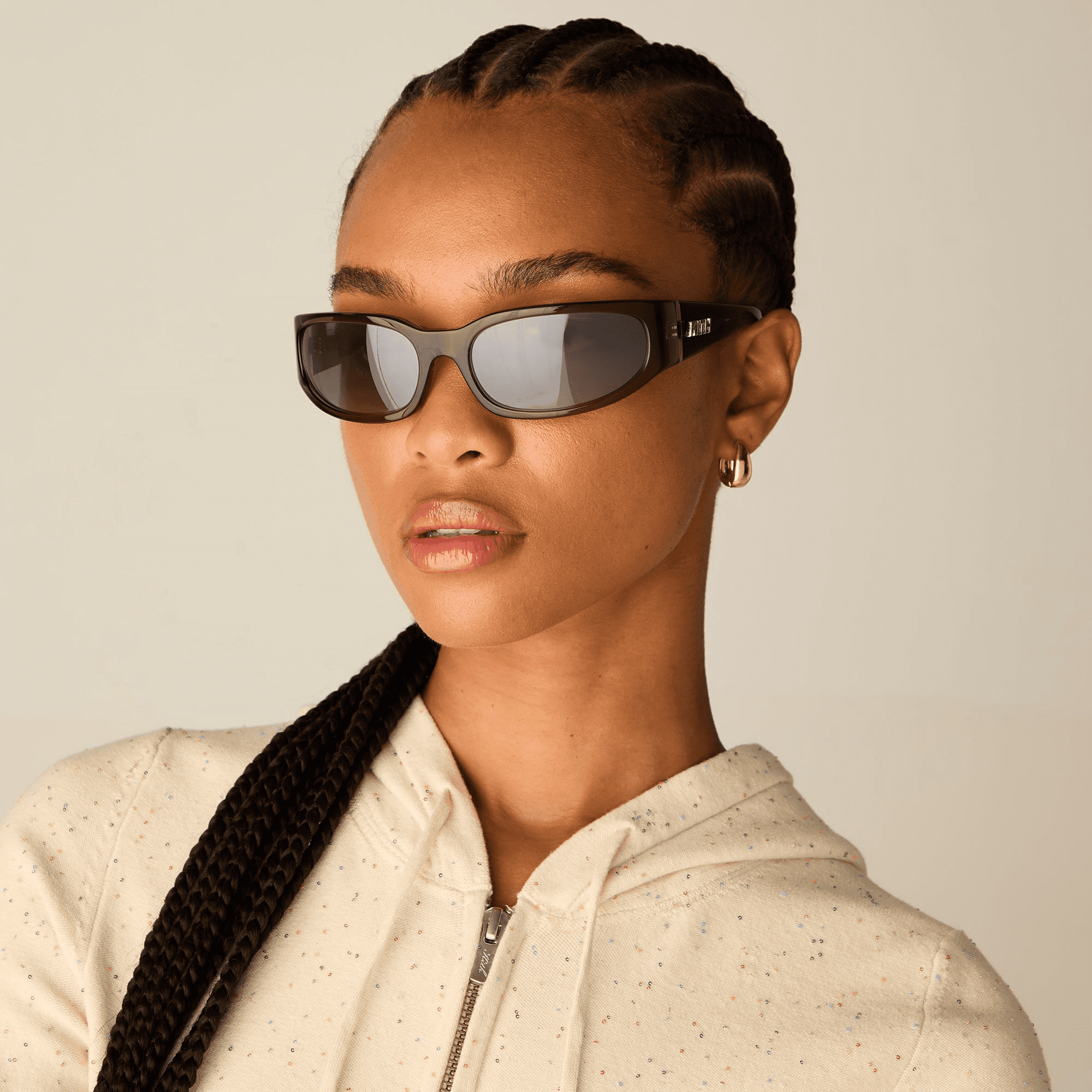 Kith Women for Akila Veil - Grey Silver — Image 2